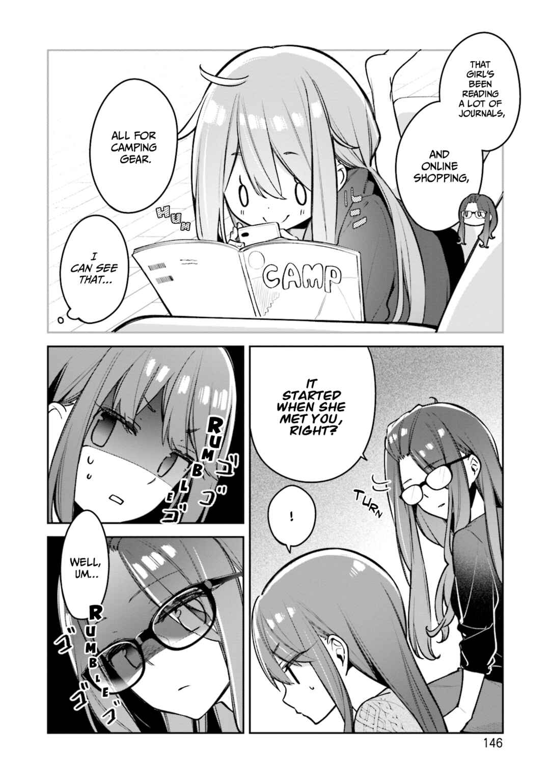 Page 4 Chapter 15 Yuru Camp △ Anthology Comic
