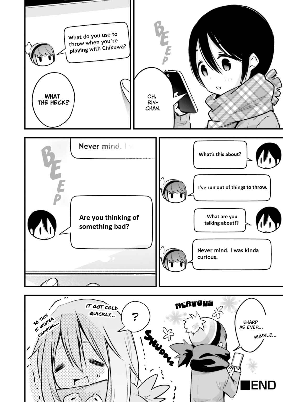 Page 8 Chapter 12 Yuru Camp △ Anthology Comic