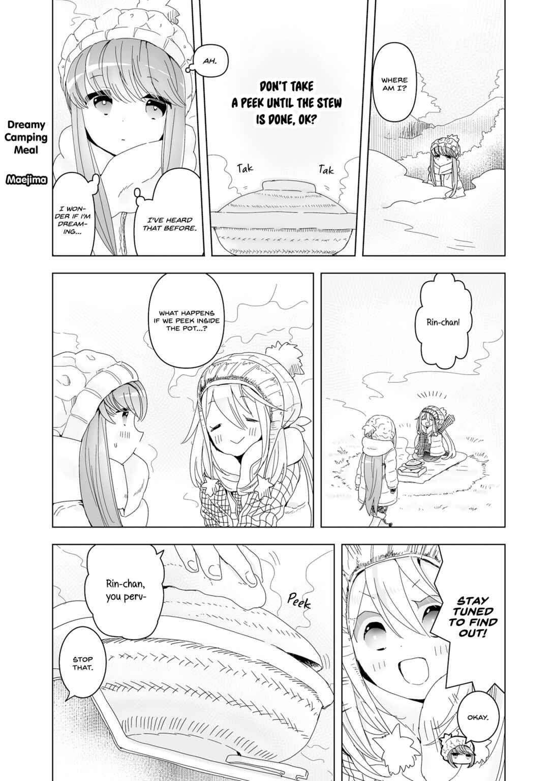 Page 1 Chapter 6 Yuru Camp △ Anthology Comic