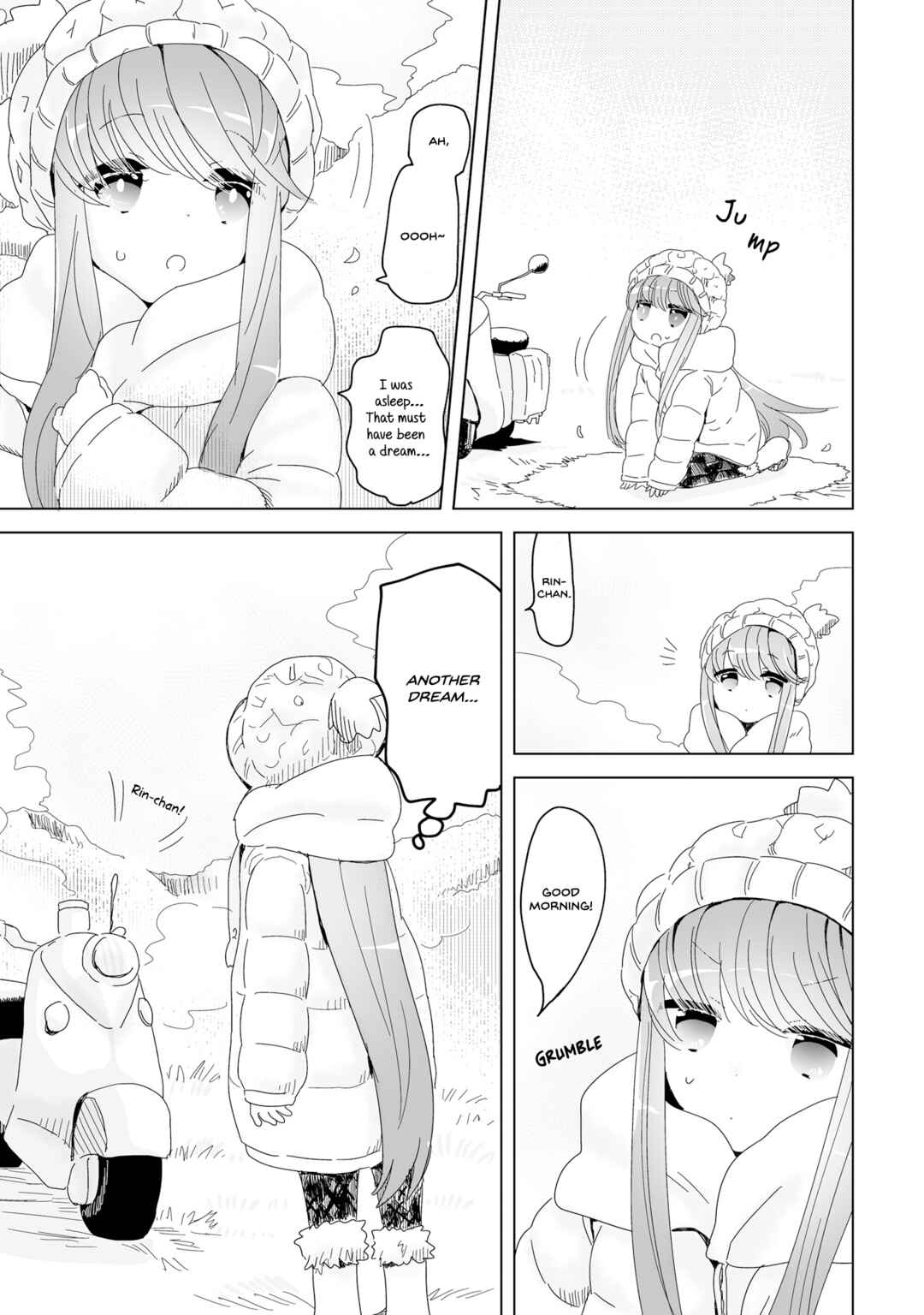 Page 3 Chapter 6 Yuru Camp △ Anthology Comic