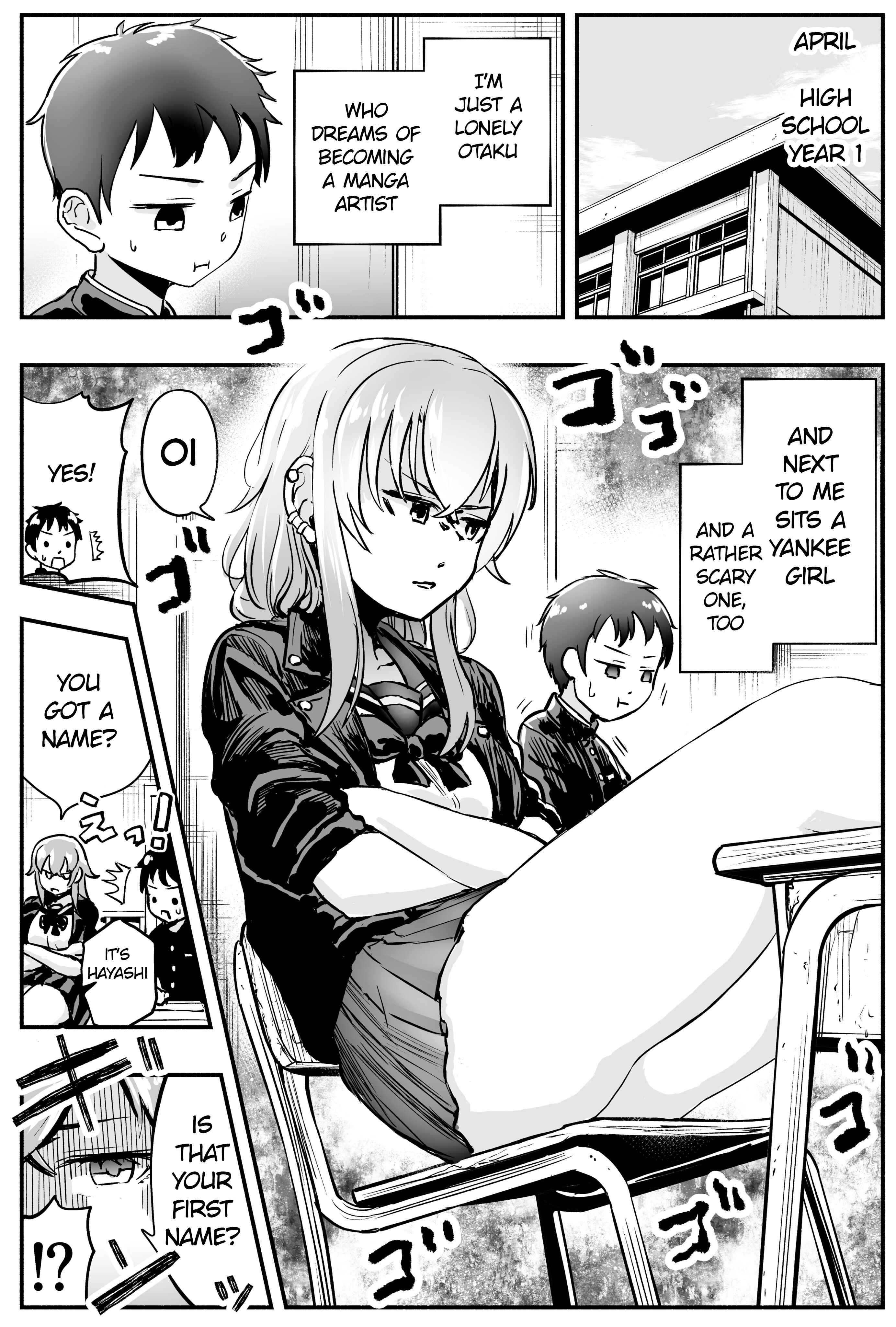 Page 1 Chapter 2 Yankee JK Ayaka-san no Jakuten