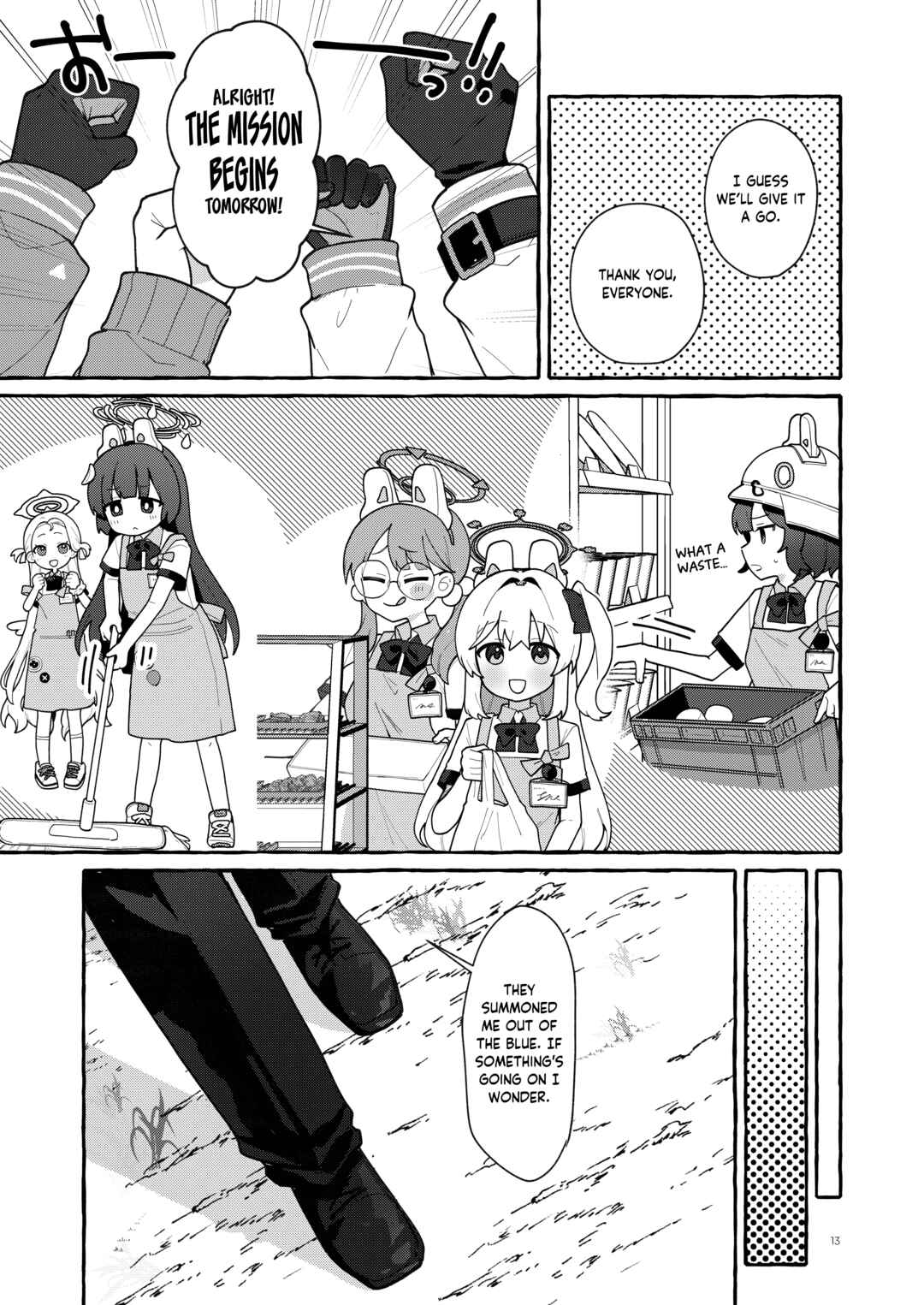 Page 12 Chapter Unknown_278f Blue Archive - Kyorikan Bug no Usagi (Doujinshi)