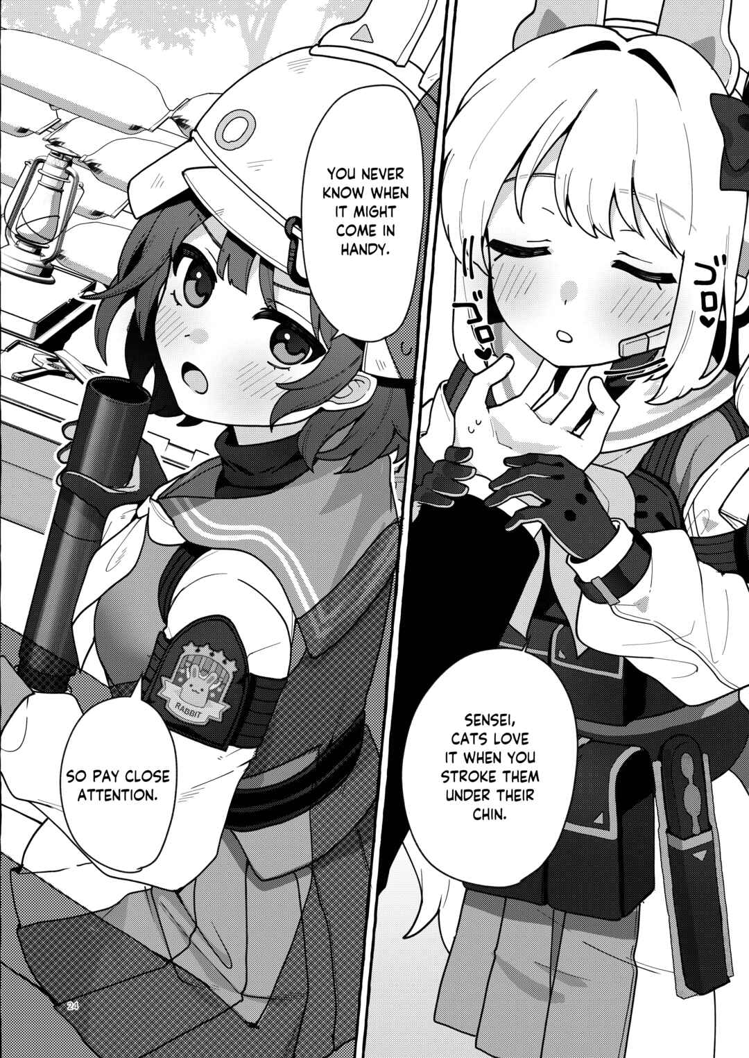 Page 23 Chapter Unknown_278f Blue Archive - Kyorikan Bug no Usagi (Doujinshi)