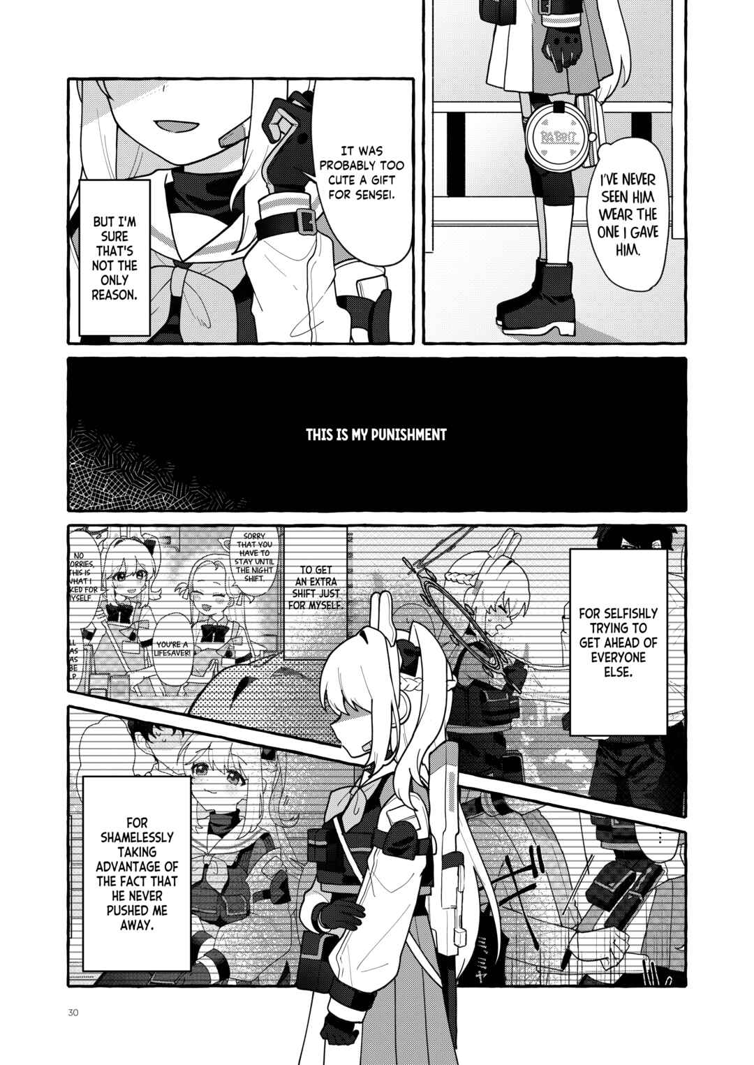 Page 29 Chapter Unknown_278f Blue Archive - Kyorikan Bug no Usagi (Doujinshi)