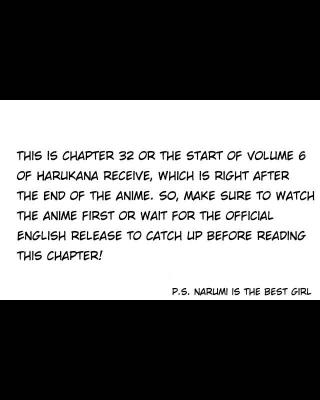 Page 1 Chapter 32 Harukana Receive