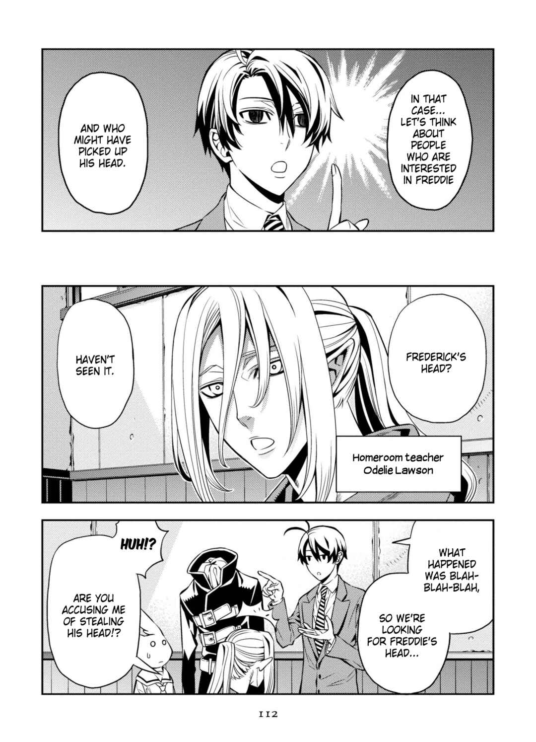Page 8 Chapter 6 Satou-kun no Makai Koukou Hakusho