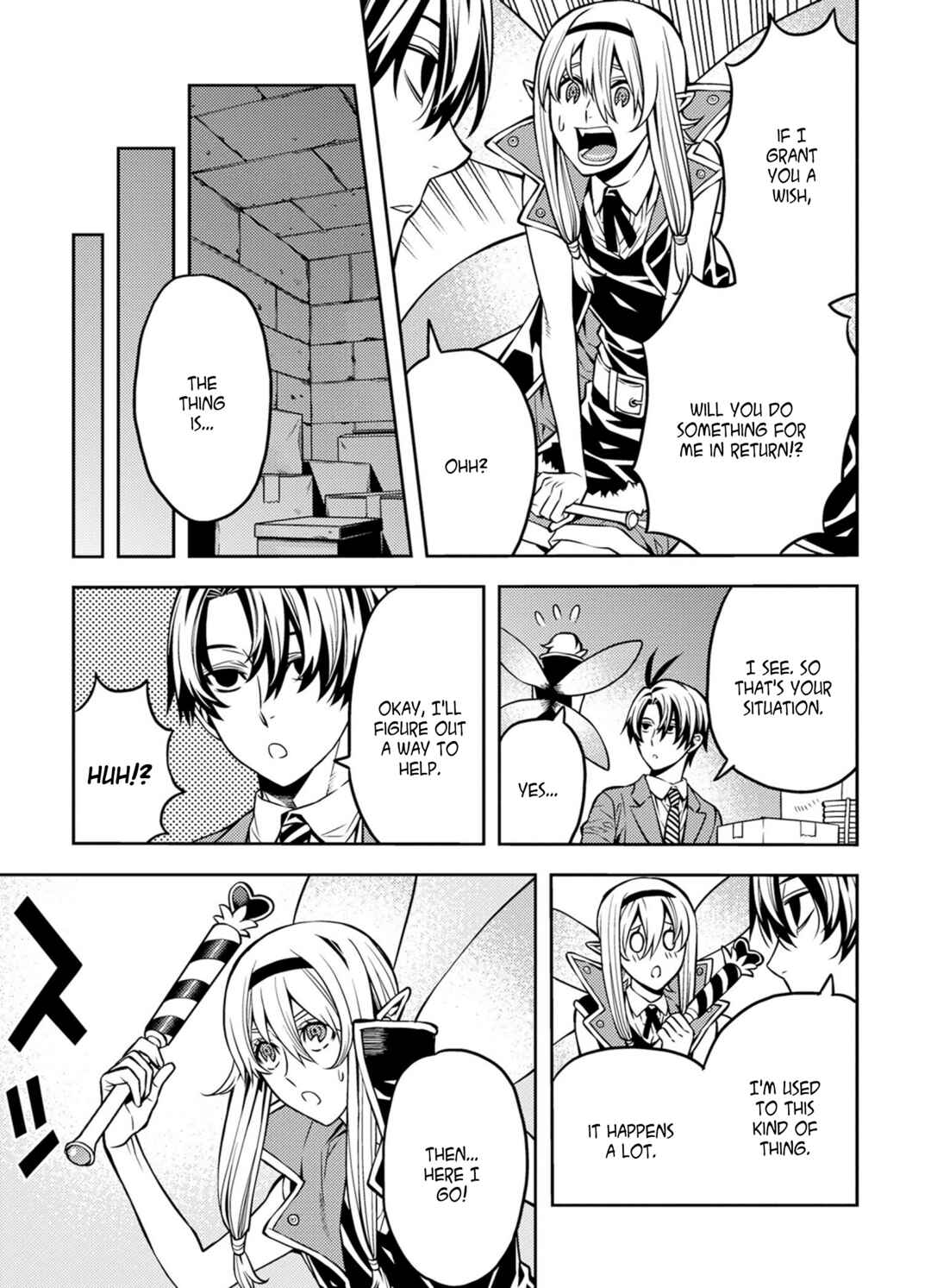 Page 7 Chapter 13 Satou-kun no Makai Koukou Hakusho
