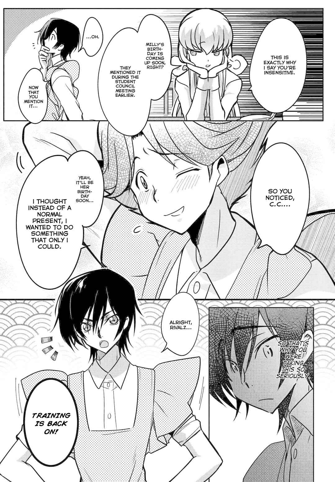 Page 14 Chapter 9 Code Geass: Lelouch The Private Home Tutor