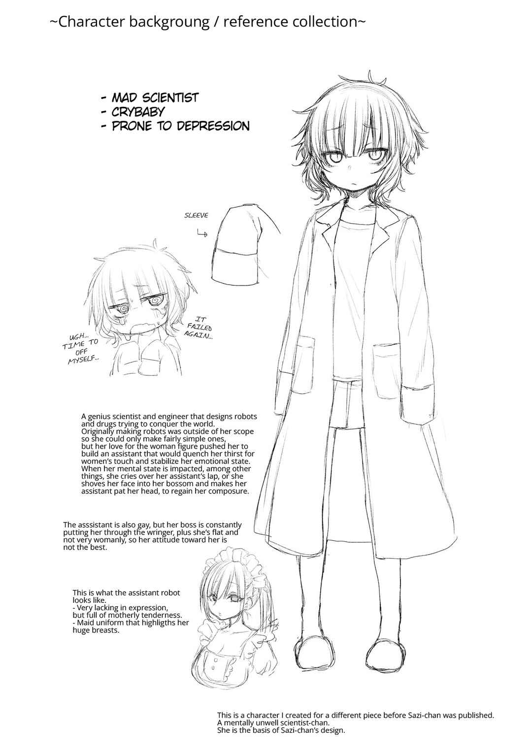 Page 1 Chapter 26.5 Sazi-chan no Yami Nikki