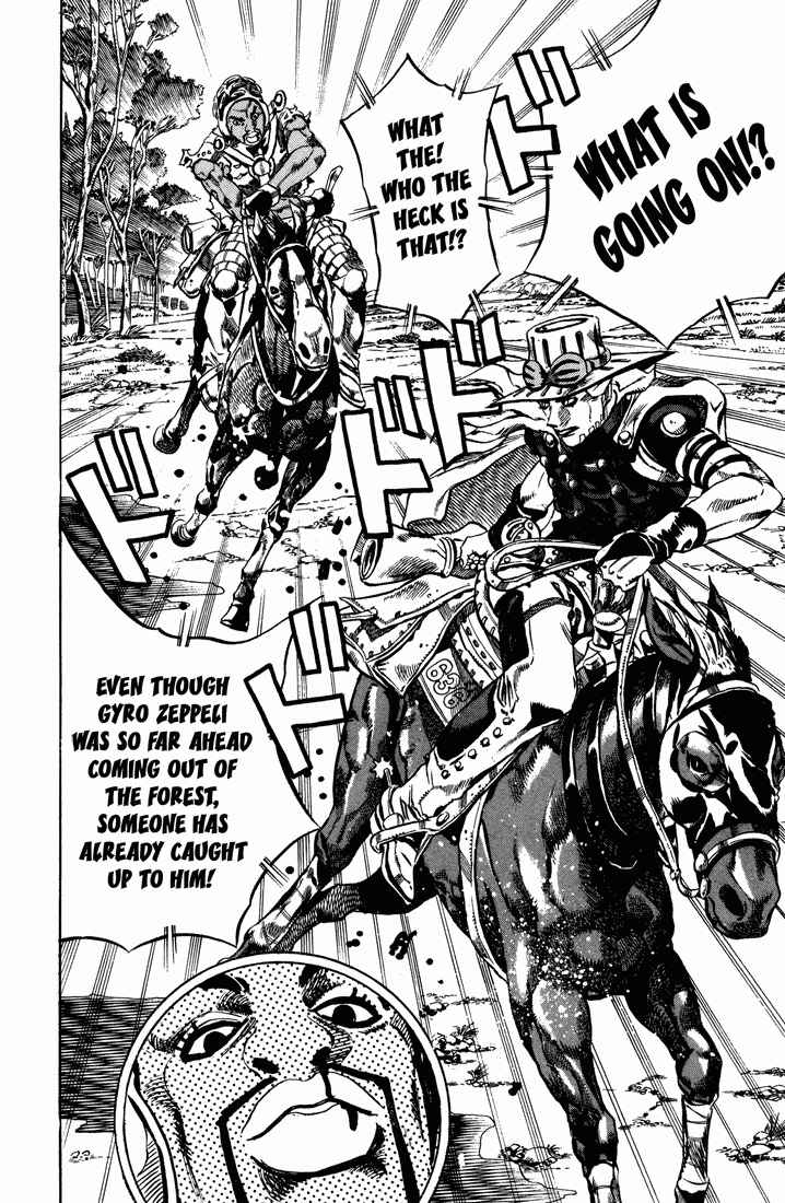 Page 25 Chapter 8 JoJos Bizarre Adventure Part 7 - Steel Ball Run