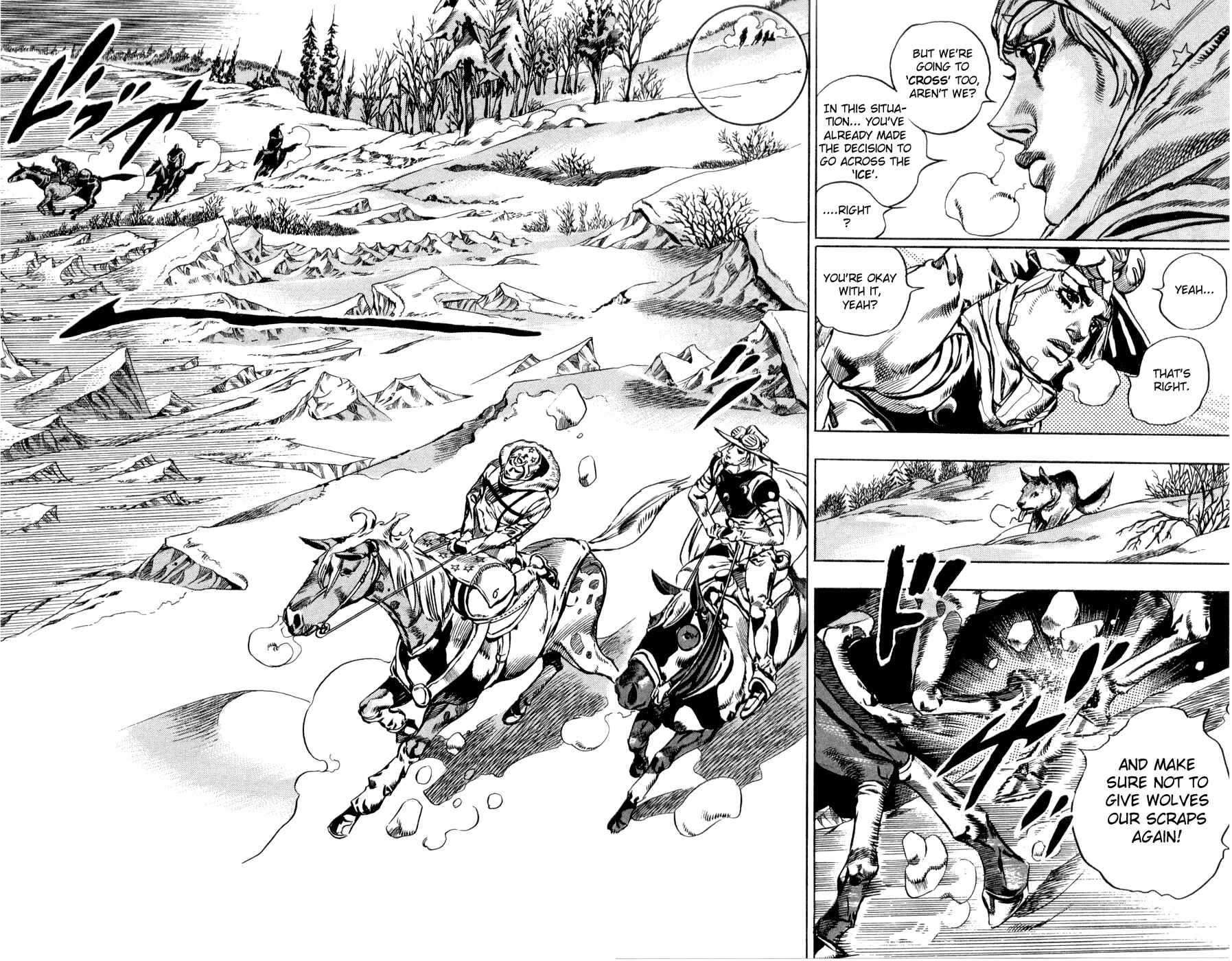 Page 38 Chapter 51 JoJos Bizarre Adventure Part 7 - Steel Ball Run