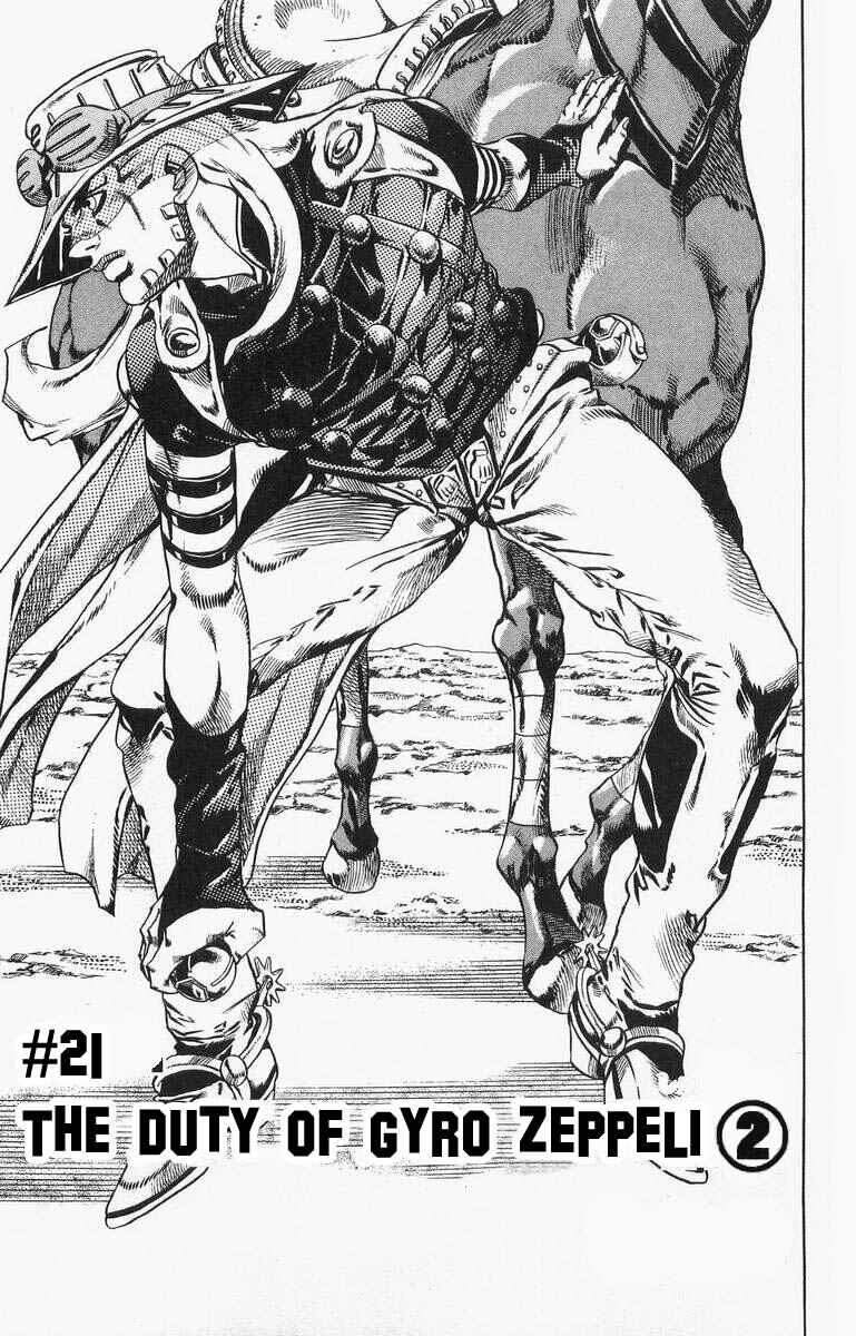 Page 1 Chapter 21 JoJos Bizarre Adventure Part 7 - Steel Ball Run