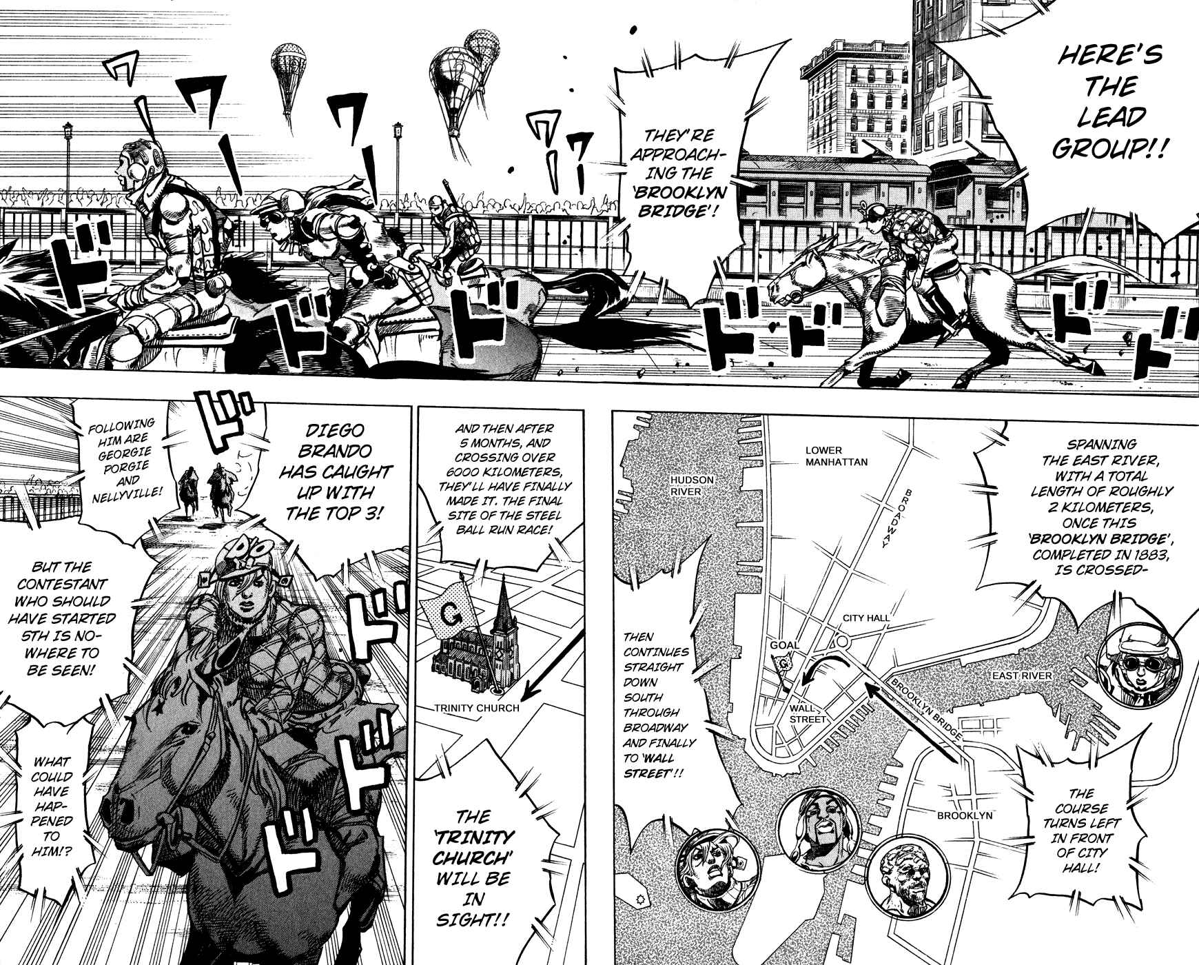 Page 6 Chapter 93 JoJos Bizarre Adventure Part 7 - Steel Ball Run