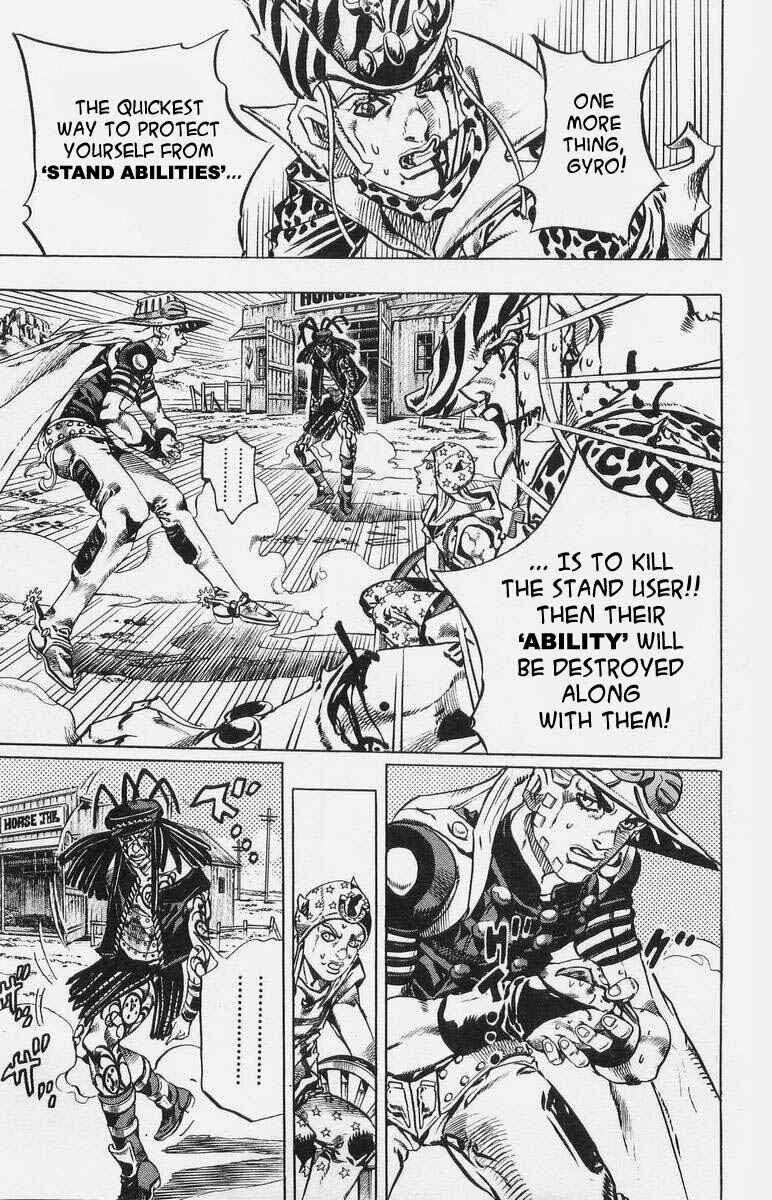 Page 19 Chapter 22 JoJos Bizarre Adventure Part 7 - Steel Ball Run