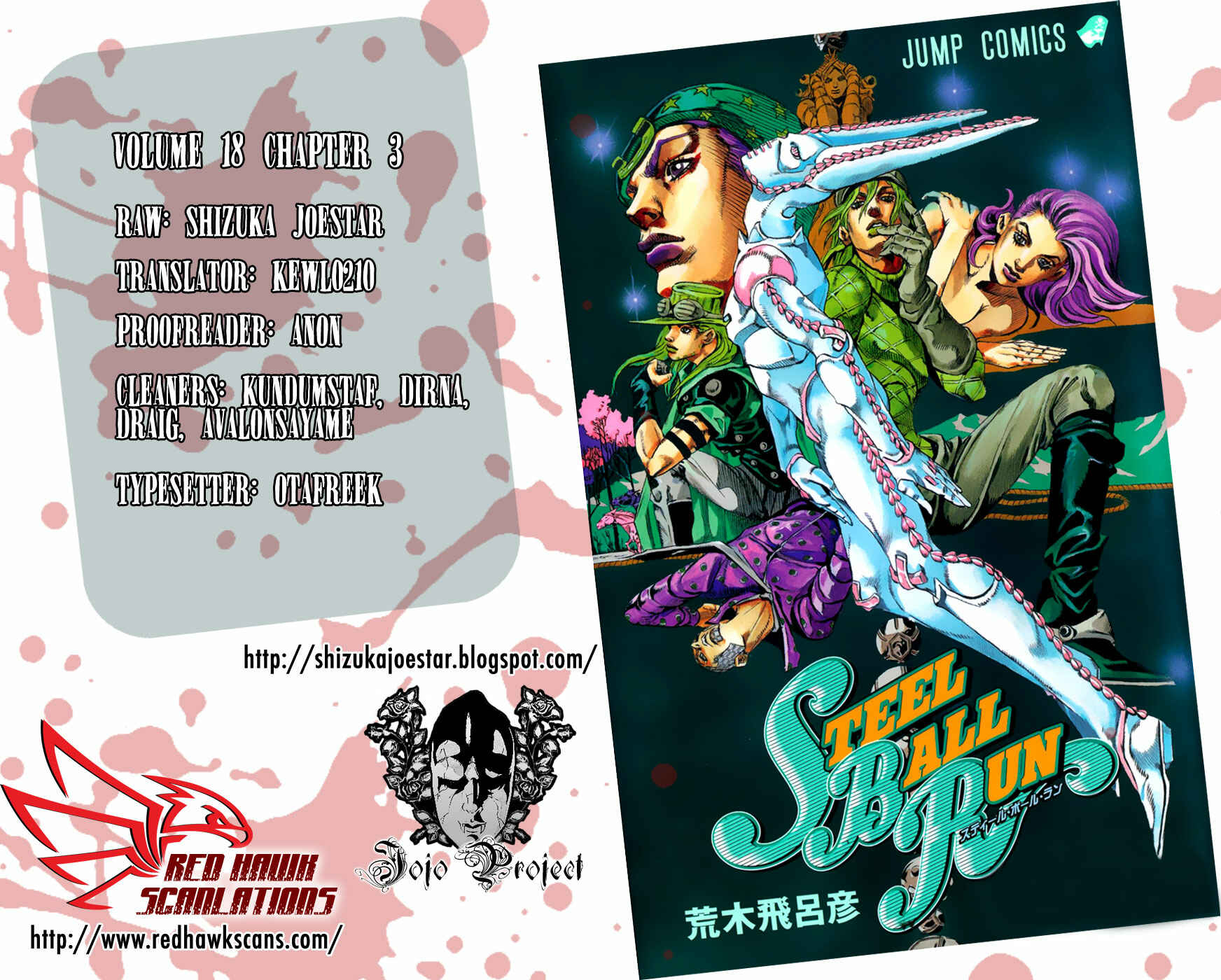 Page 44 Chapter 72 JoJos Bizarre Adventure Part 7 - Steel Ball Run