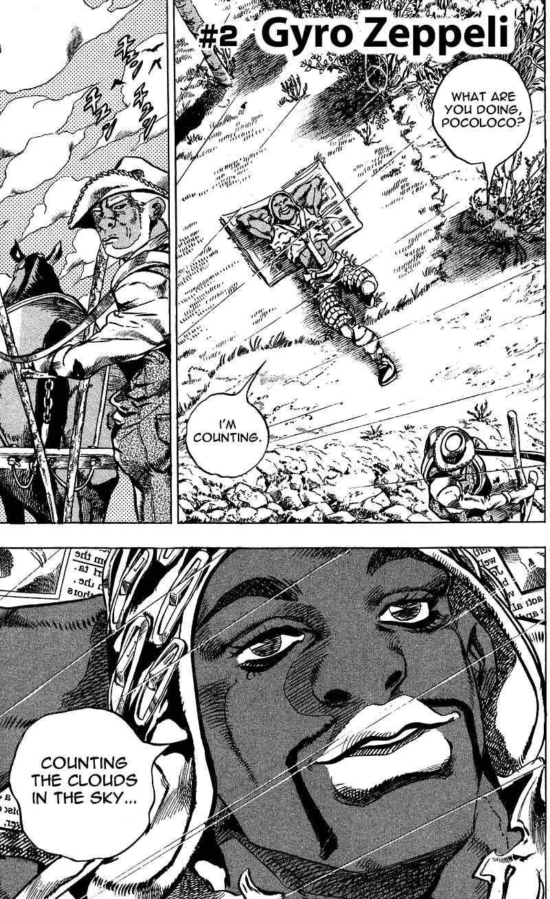 Page 2 Chapter 2 JoJos Bizarre Adventure Part 7 - Steel Ball Run