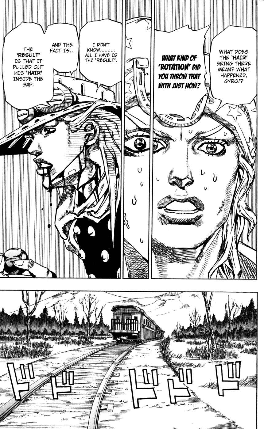Page 35 Chapter 79 JoJos Bizarre Adventure Part 7 - Steel Ball Run