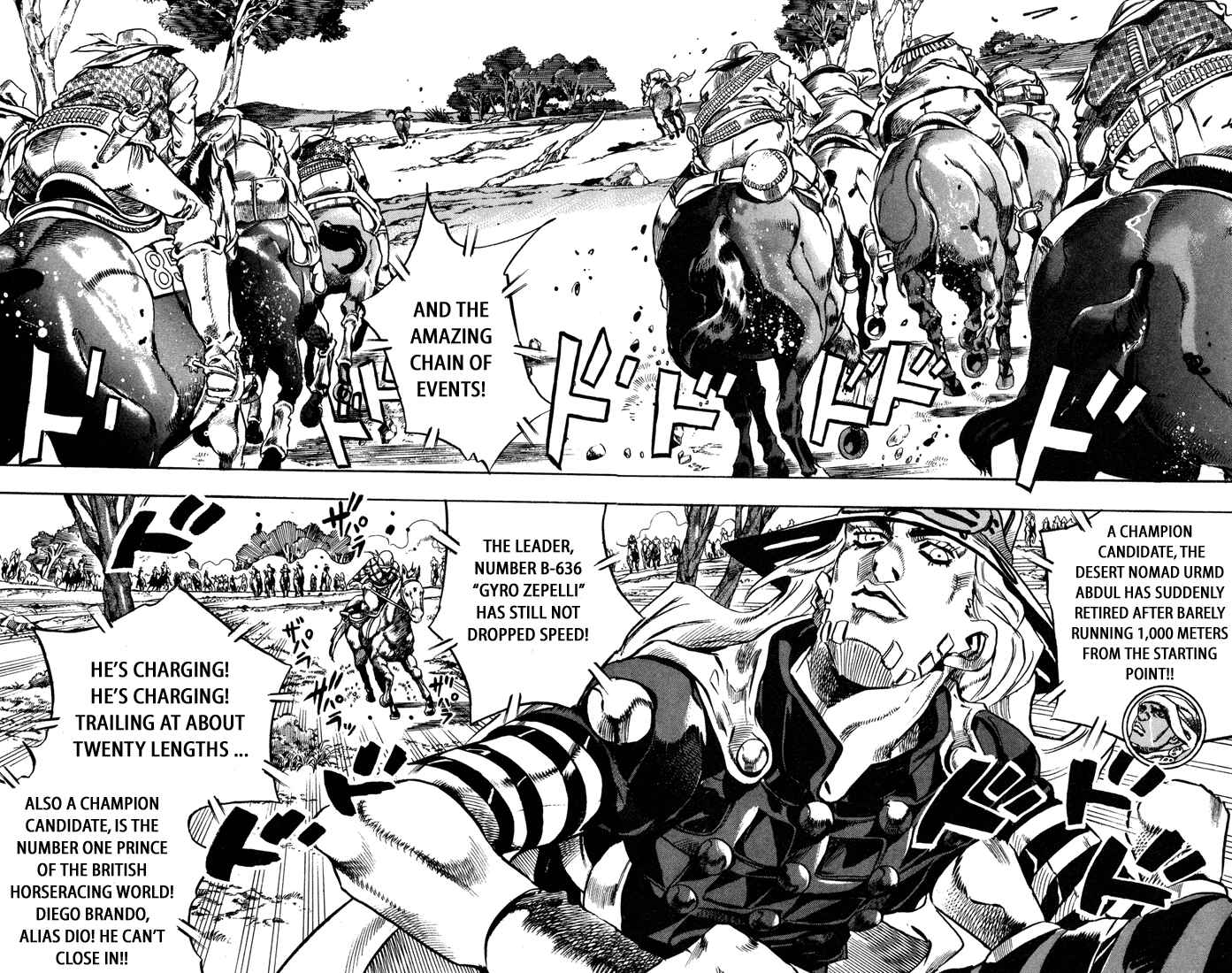 Page 4 Chapter 6 JoJos Bizarre Adventure Part 7 - Steel Ball Run