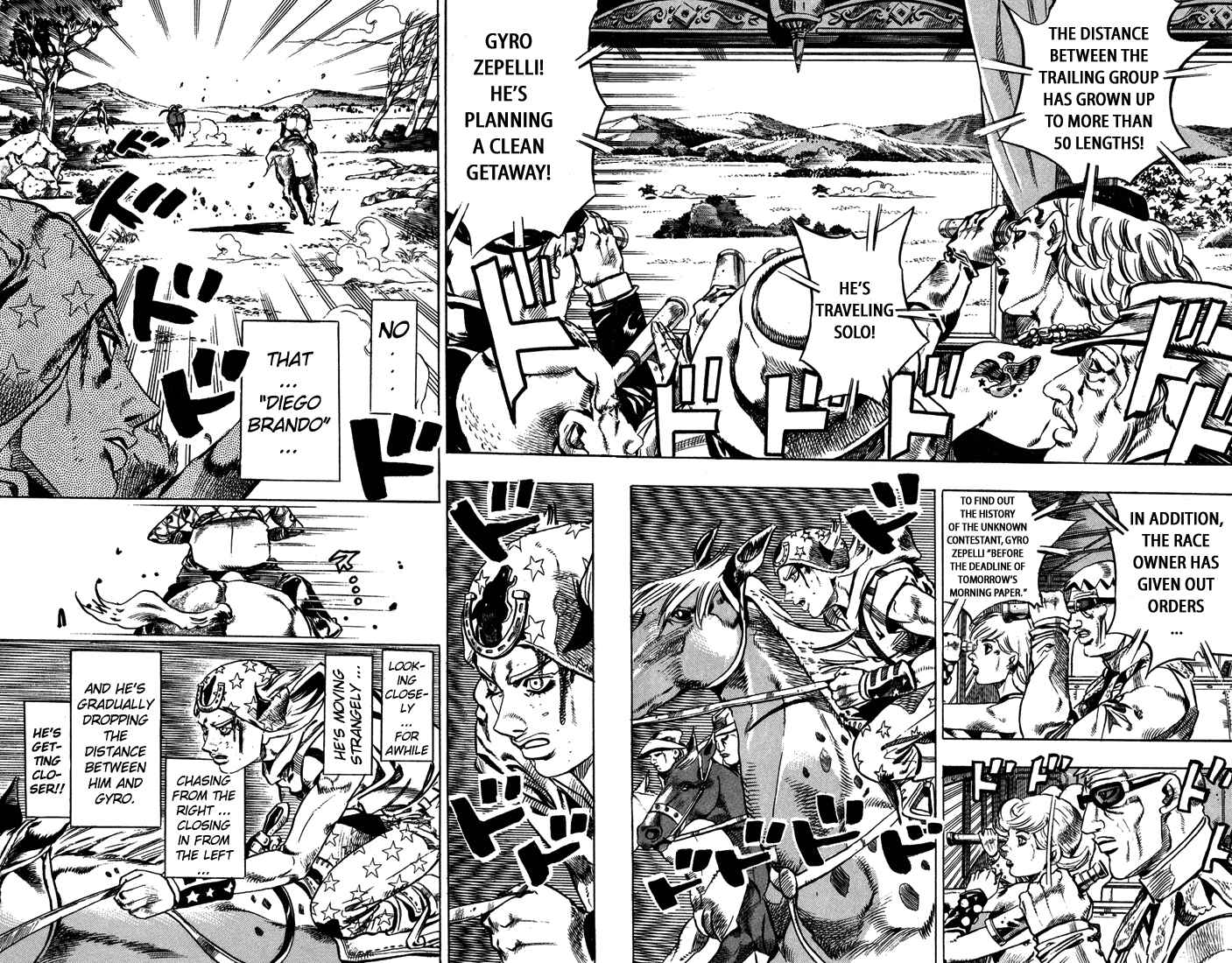 Page 5 Chapter 6 JoJos Bizarre Adventure Part 7 - Steel Ball Run
