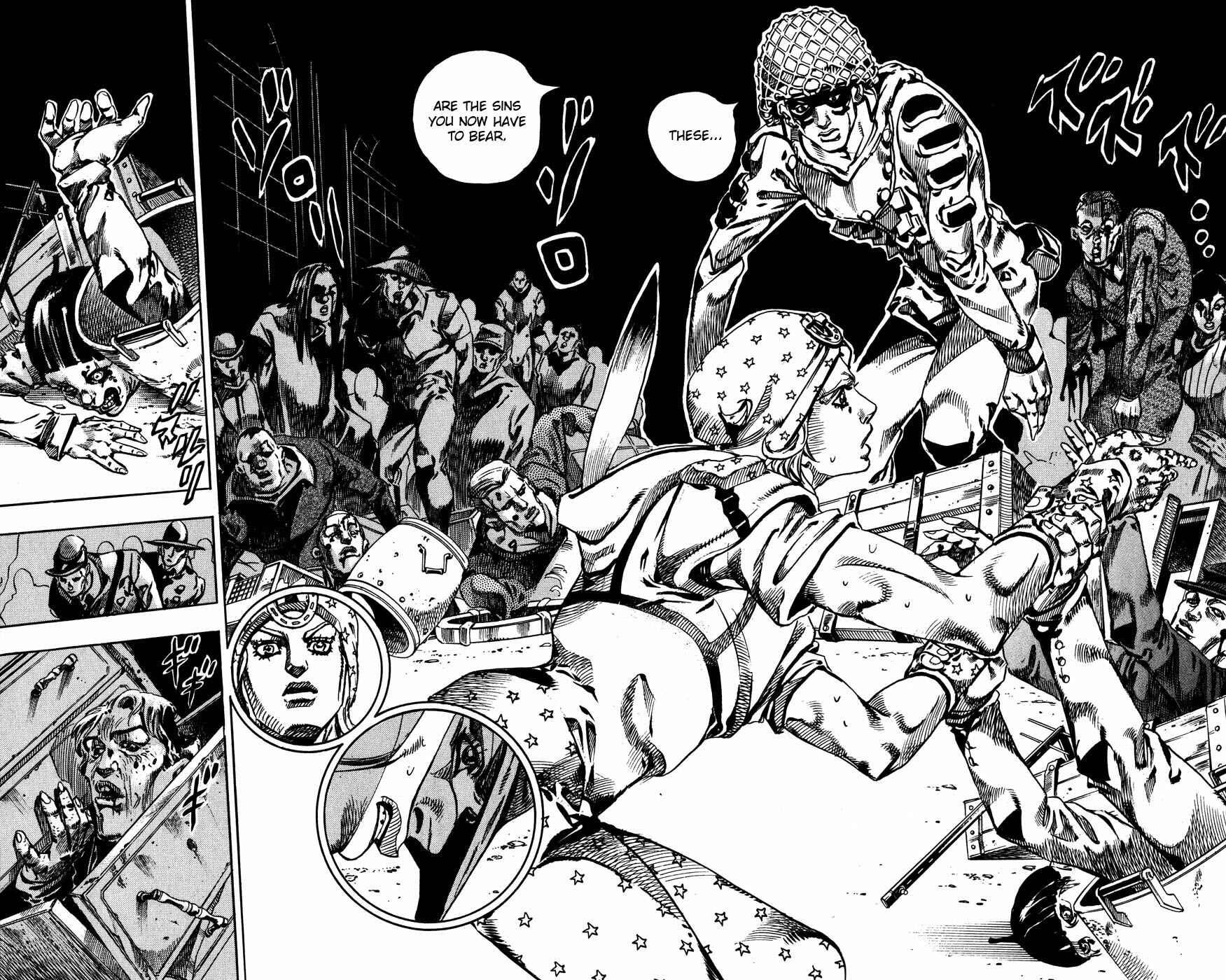 Page 35 Chapter 58 JoJos Bizarre Adventure Part 7 - Steel Ball Run