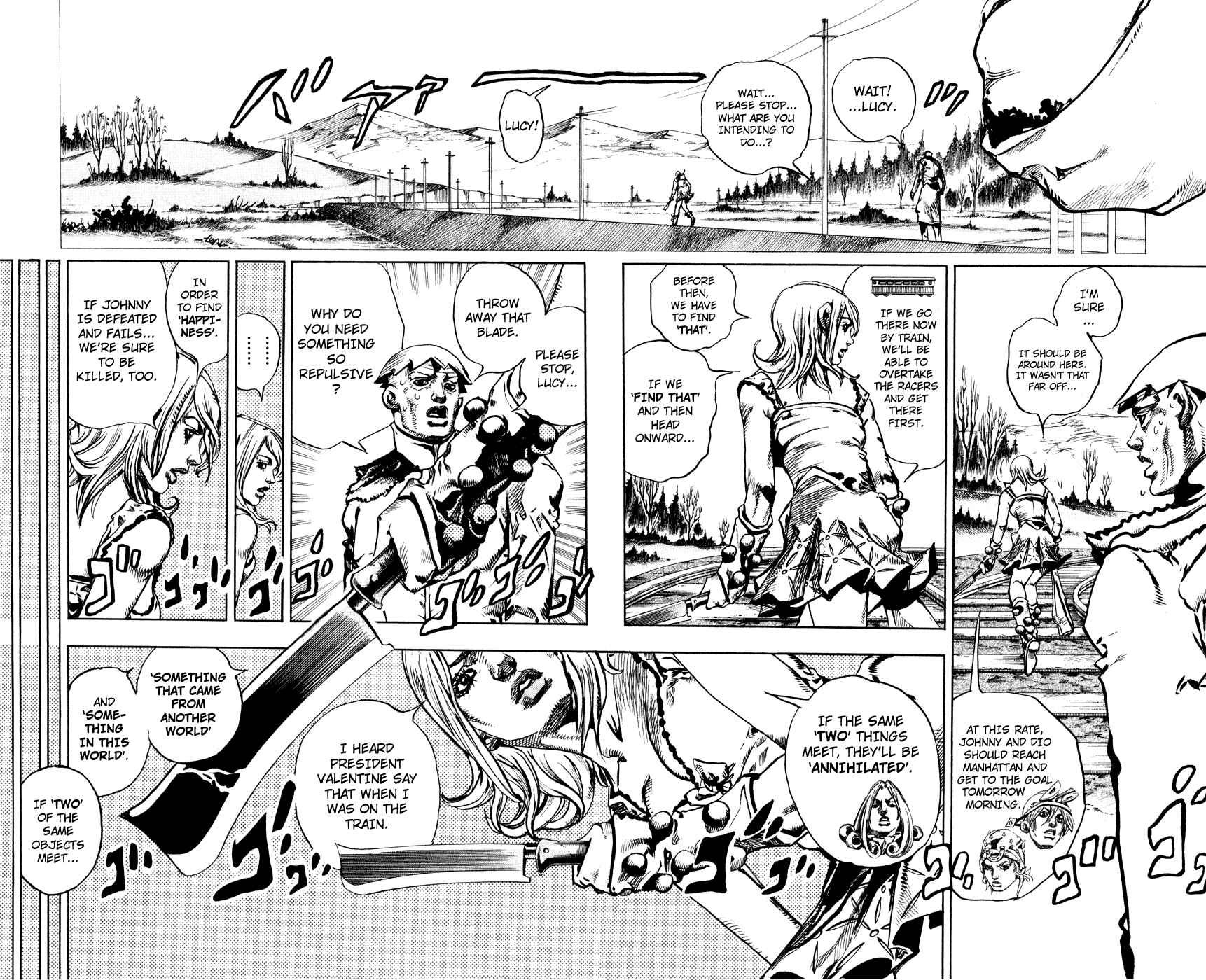 Page 14 Chapter 95 JoJos Bizarre Adventure Part 7 - Steel Ball Run