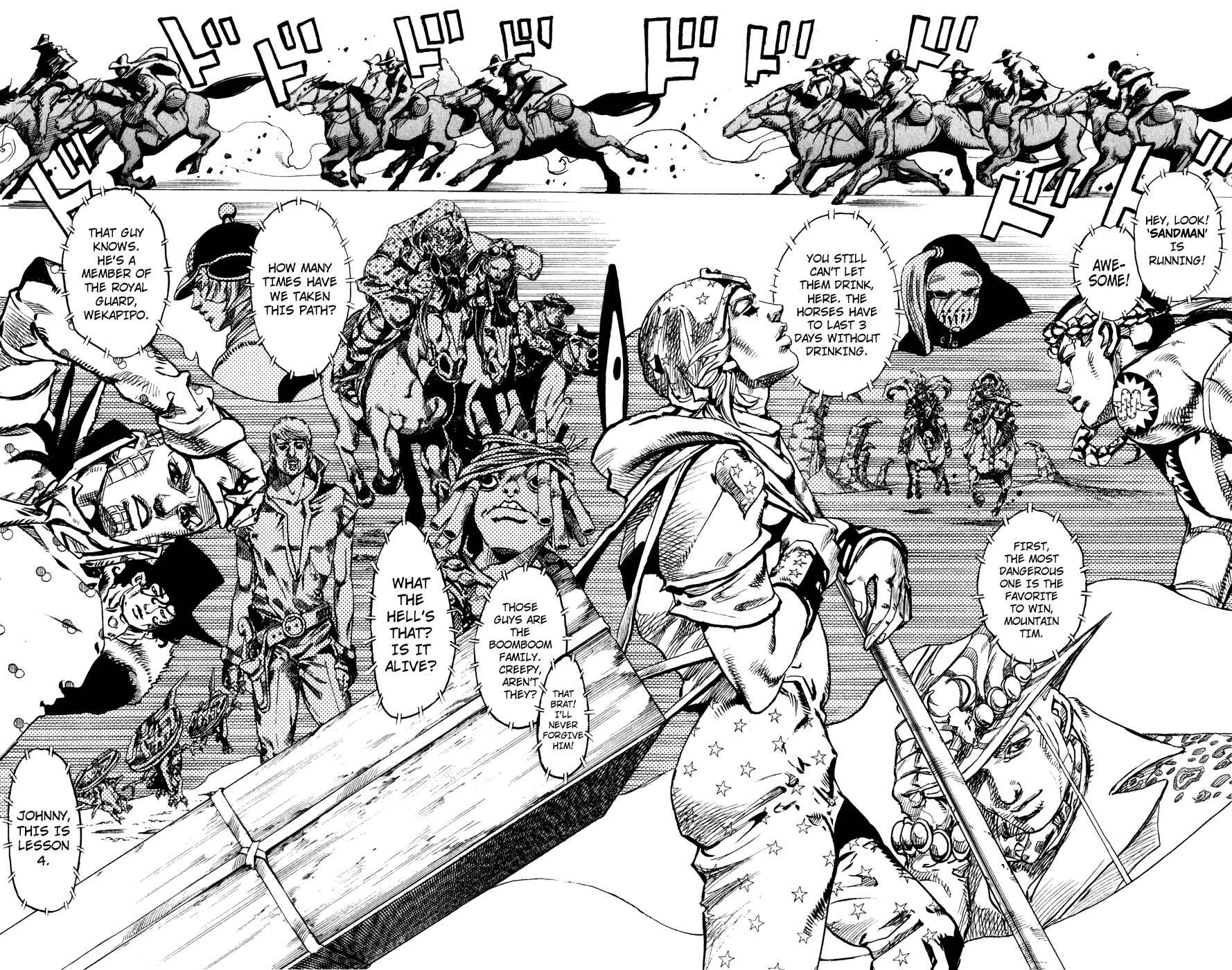 Page 38 Chapter 95 JoJos Bizarre Adventure Part 7 - Steel Ball Run