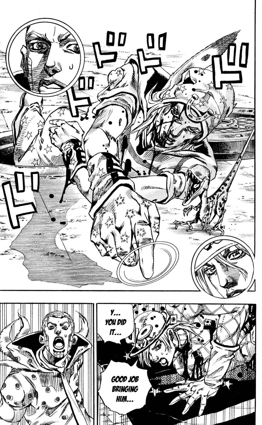 Page 12 Chapter 70 JoJos Bizarre Adventure Part 7 - Steel Ball Run
