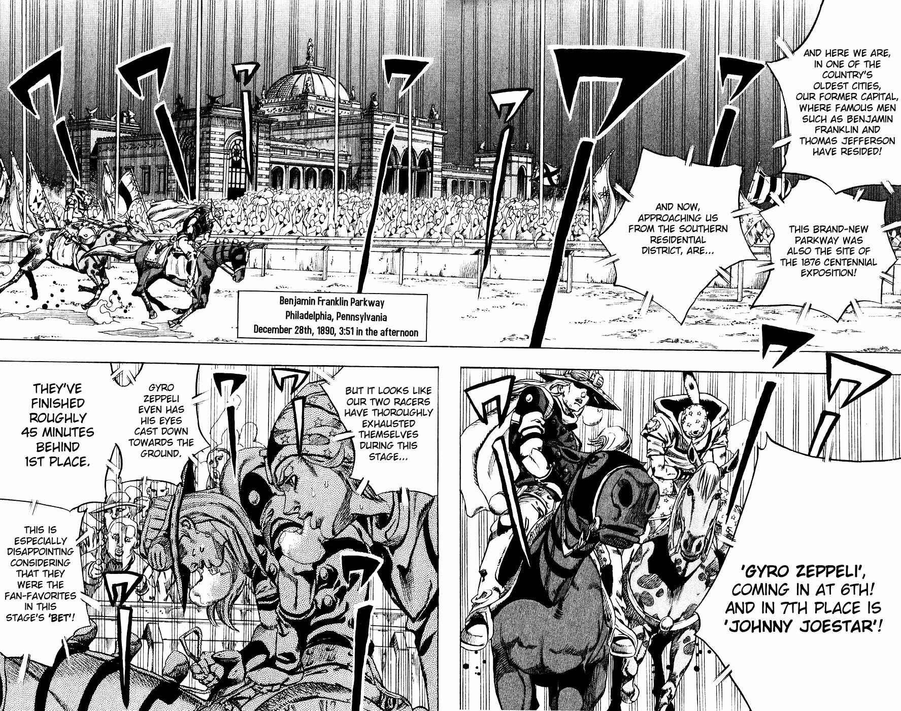 Page 9 Chapter 60 JoJos Bizarre Adventure Part 7 - Steel Ball Run