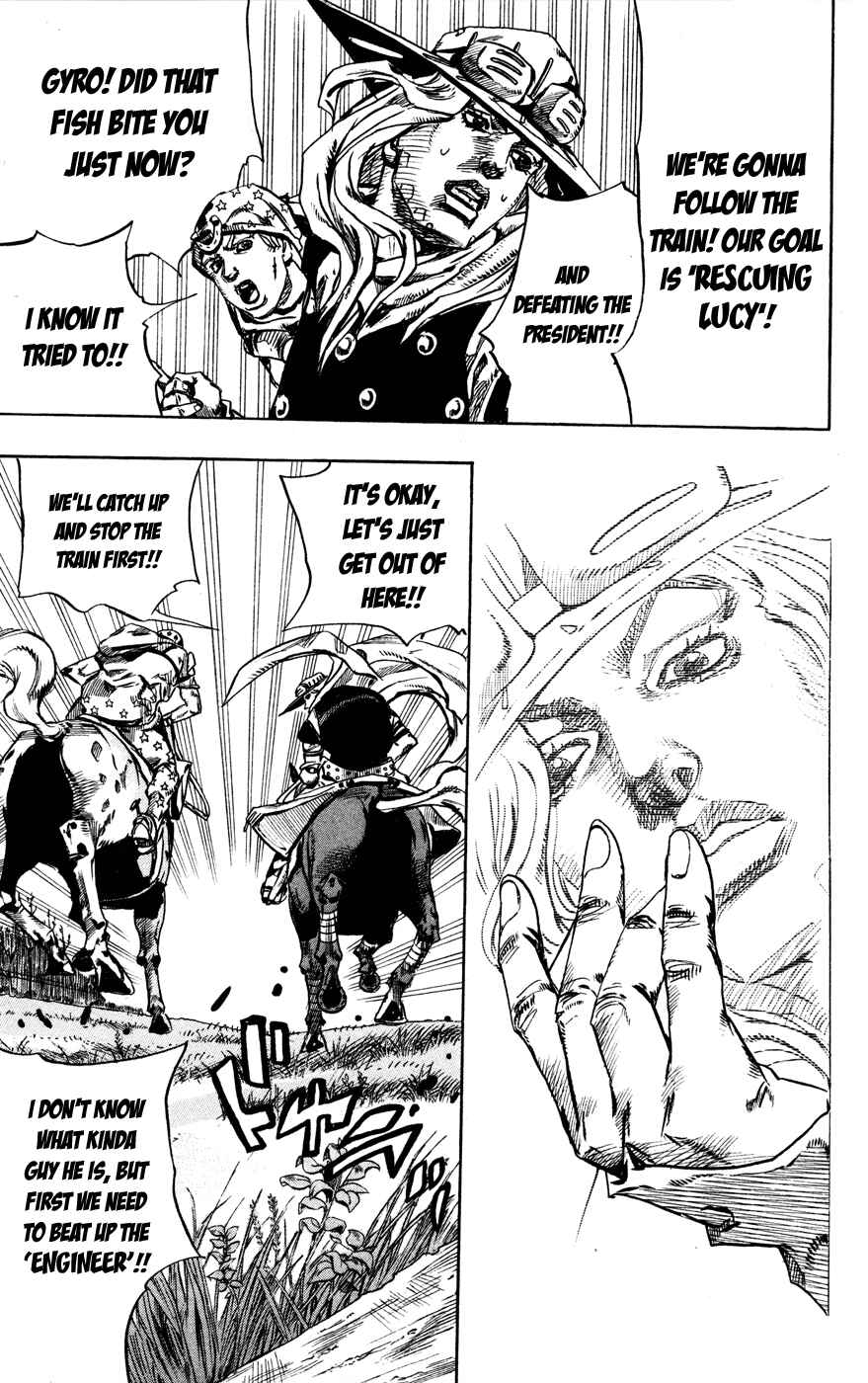 Page 27 Chapter 77 JoJos Bizarre Adventure Part 7 - Steel Ball Run