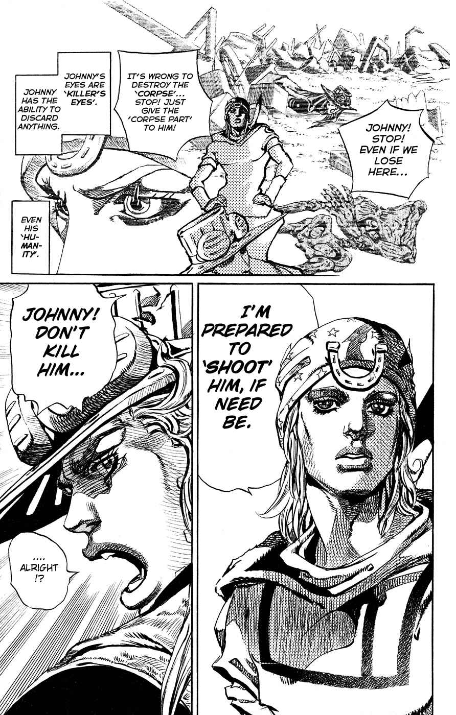 Page 18 Chapter 64 JoJos Bizarre Adventure Part 7 - Steel Ball Run