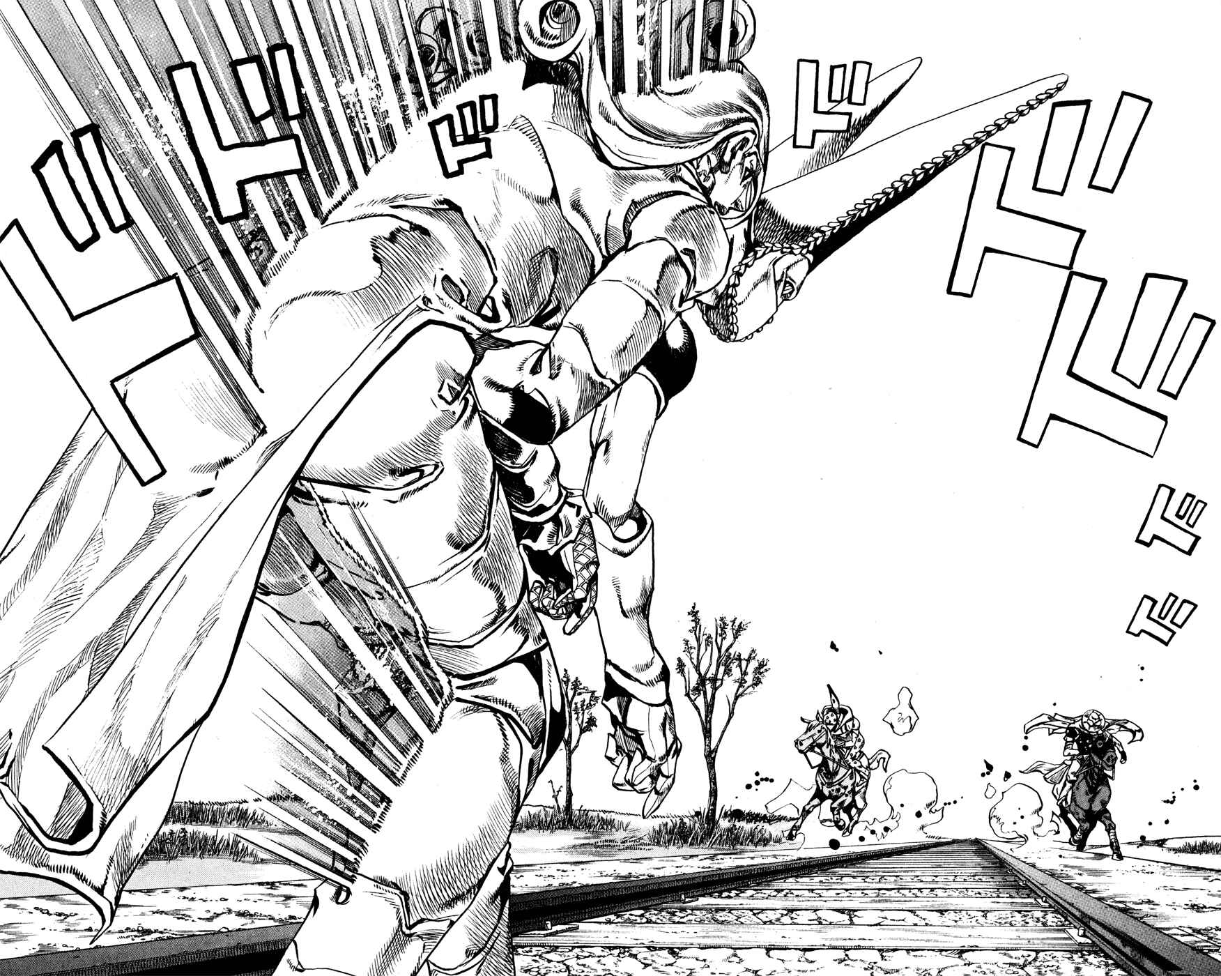 Page 14 Chapter 80 JoJos Bizarre Adventure Part 7 - Steel Ball Run