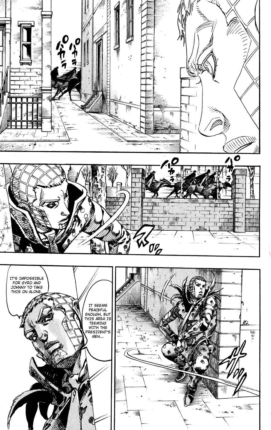 Page 17 Chapter 67 JoJos Bizarre Adventure Part 7 - Steel Ball Run
