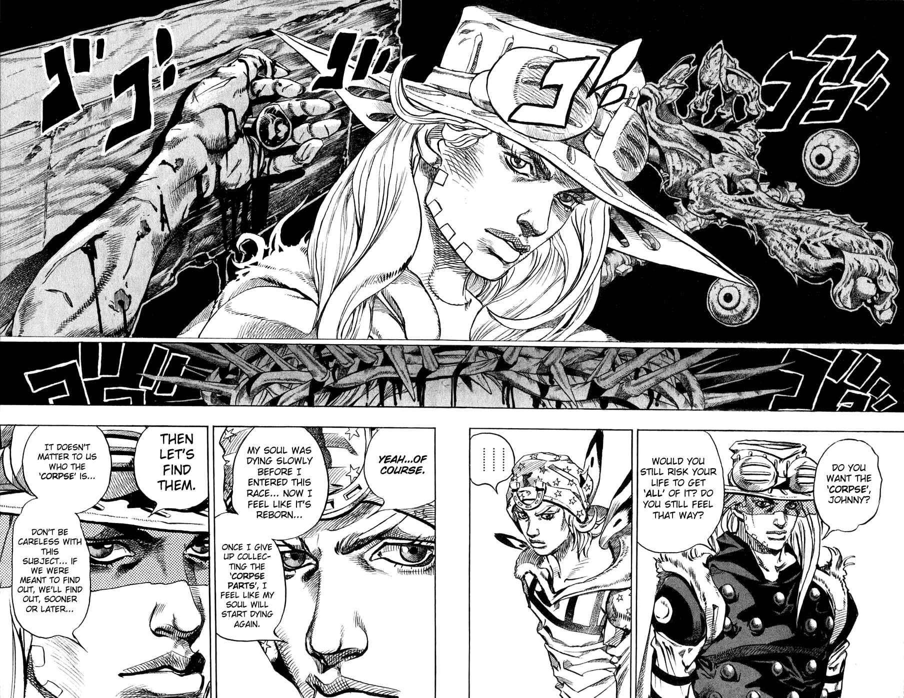 Page 15 Chapter 45 JoJos Bizarre Adventure Part 7 - Steel Ball Run