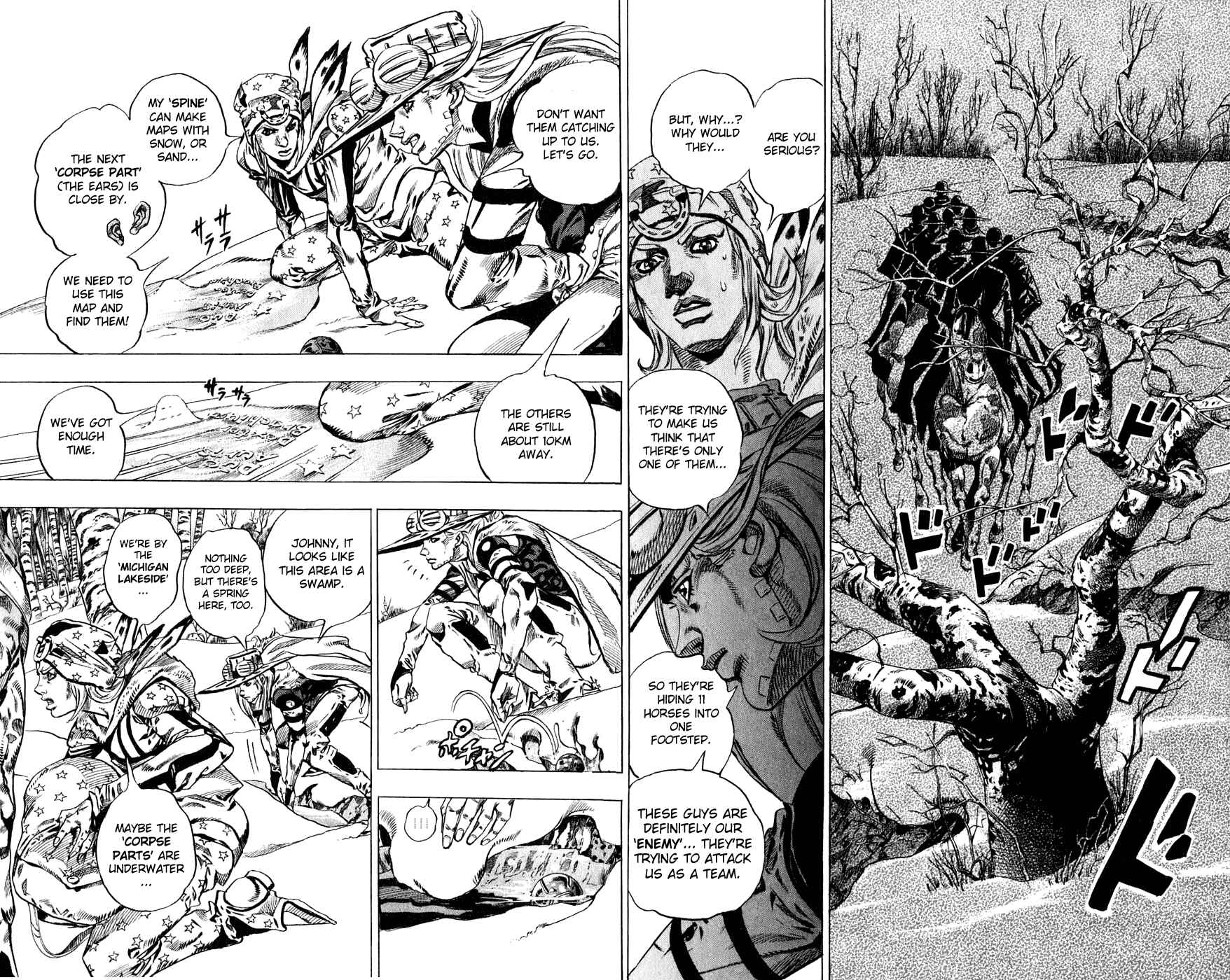 Page 18 Chapter 45 JoJos Bizarre Adventure Part 7 - Steel Ball Run