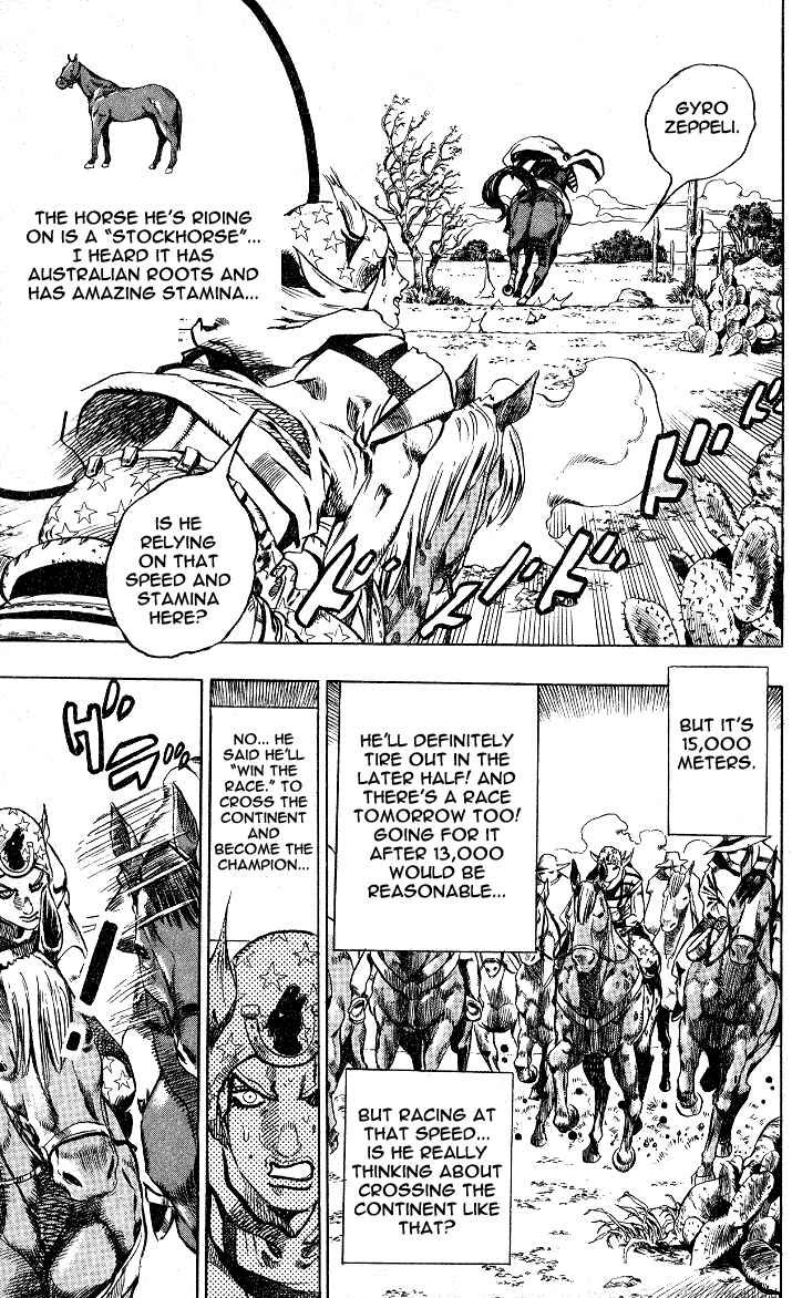 Page 8 Chapter 5 JoJos Bizarre Adventure Part 7 - Steel Ball Run
