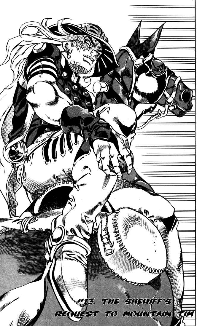 Page 1 Chapter 13 JoJos Bizarre Adventure Part 7 - Steel Ball Run