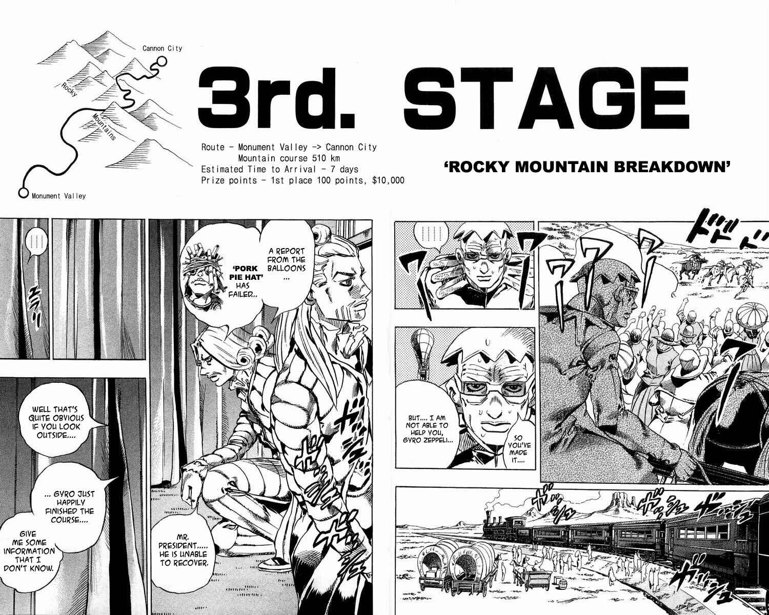 Page 11 Chapter 28 JoJos Bizarre Adventure Part 7 - Steel Ball Run