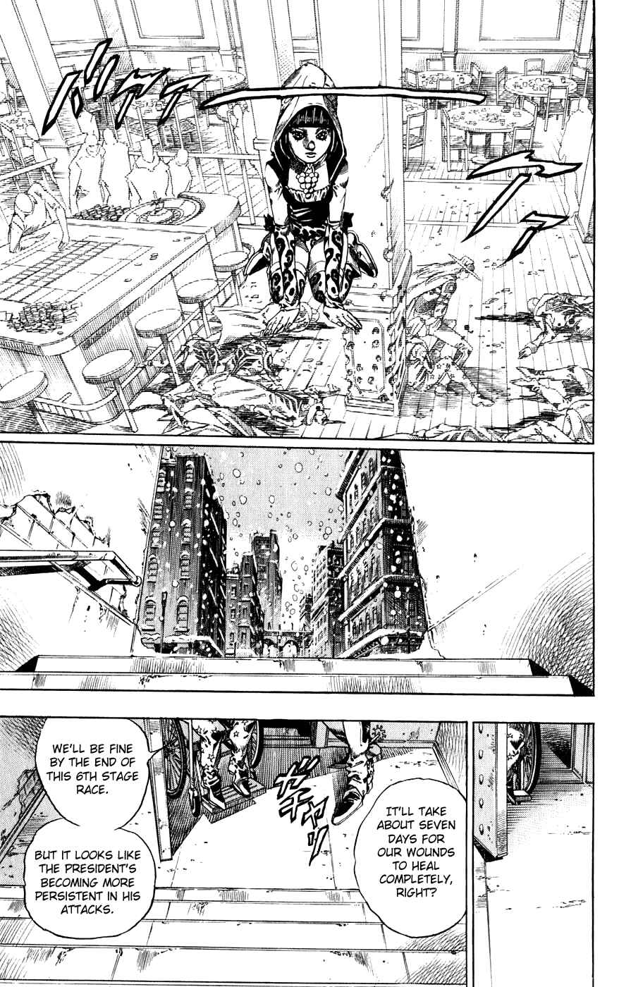 Page 35 Chapter 47 JoJos Bizarre Adventure Part 7 - Steel Ball Run