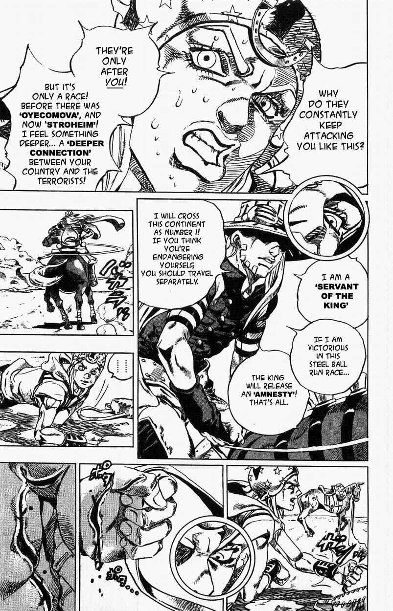 Page 17 Chapter 25 JoJos Bizarre Adventure Part 7 - Steel Ball Run