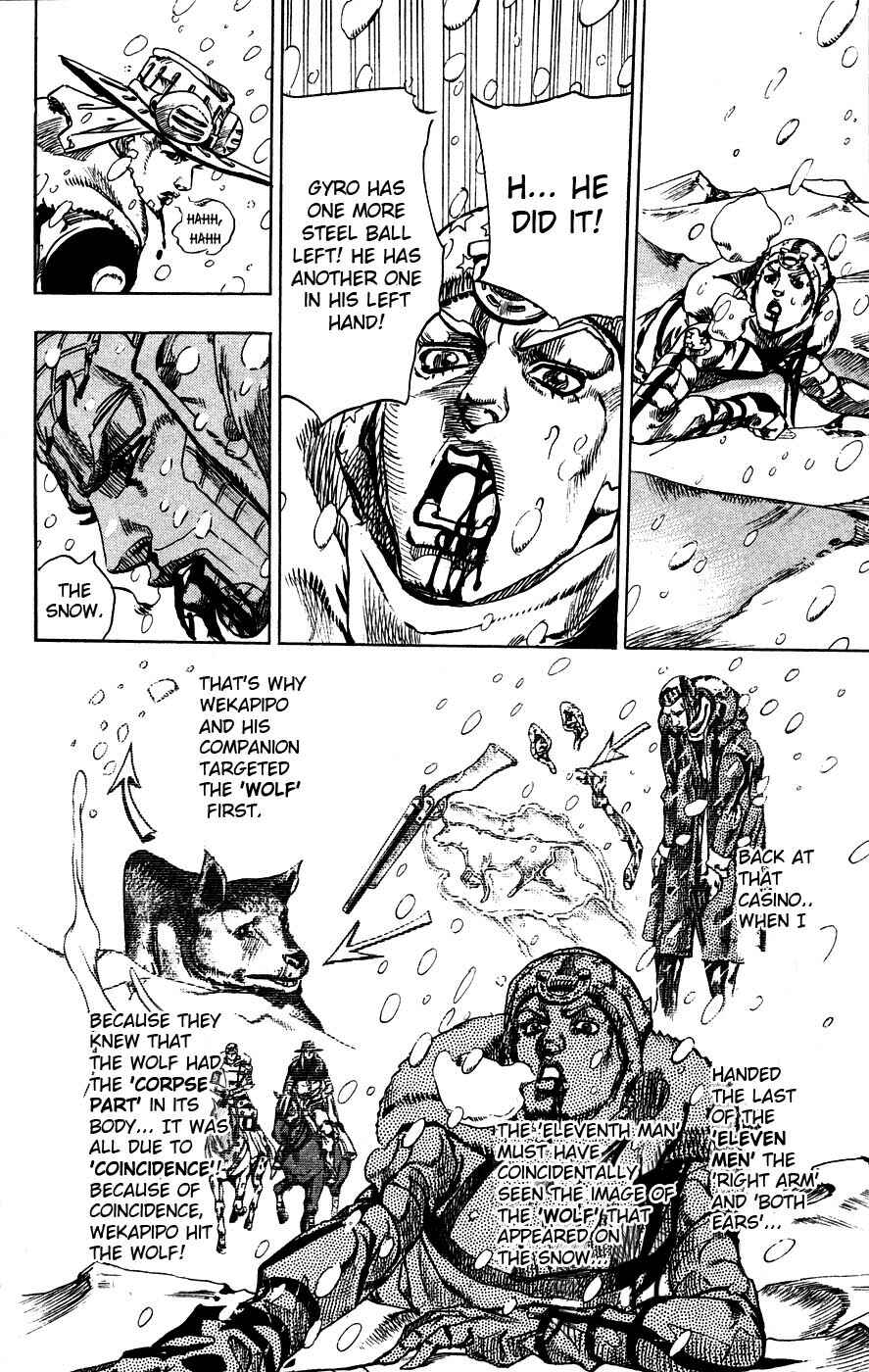 Page 35 Chapter 54 JoJos Bizarre Adventure Part 7 - Steel Ball Run