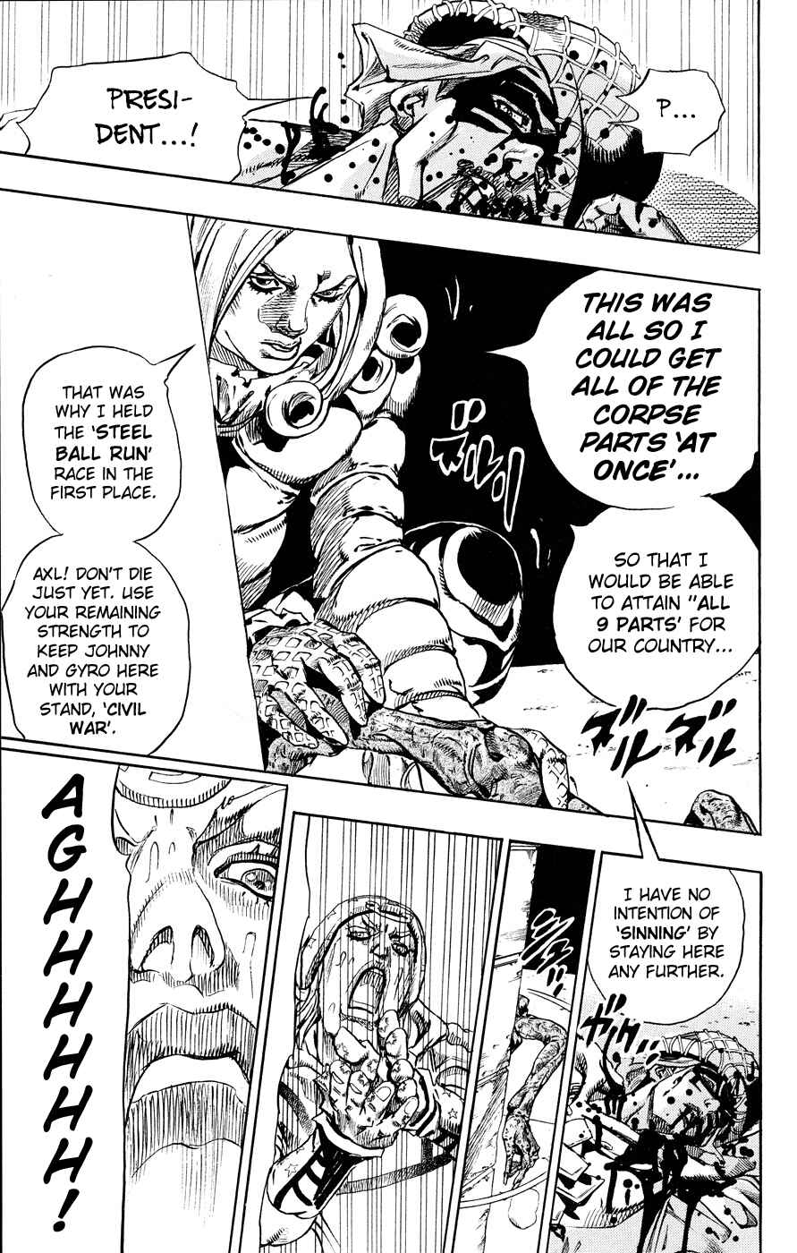 Page 51 Chapter 59 JoJos Bizarre Adventure Part 7 - Steel Ball Run