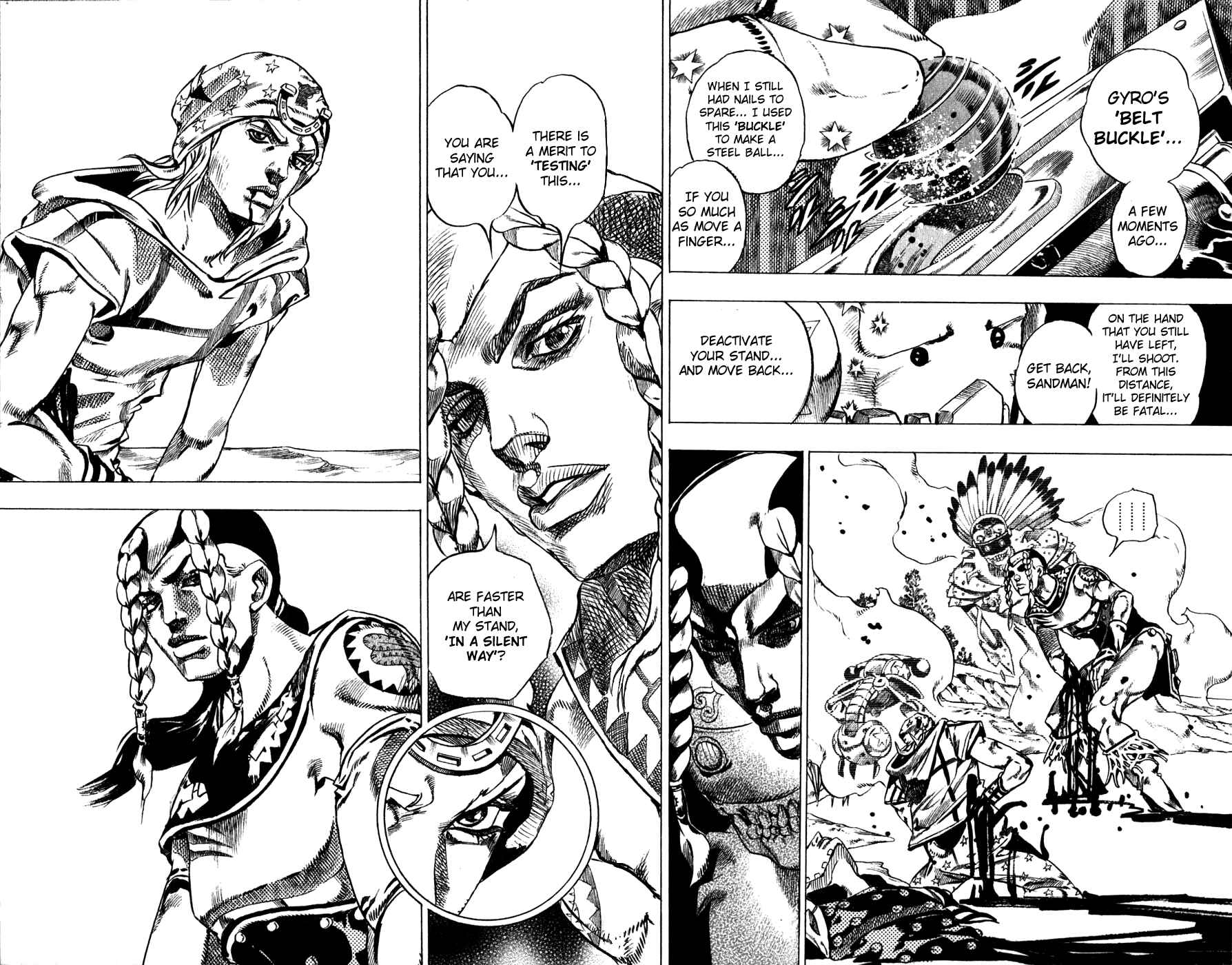 Page 38 Chapter 44 JoJos Bizarre Adventure Part 7 - Steel Ball Run