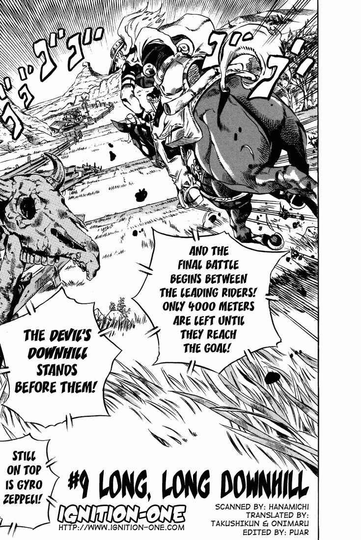 Page 1 Chapter 9 JoJos Bizarre Adventure Part 7 - Steel Ball Run