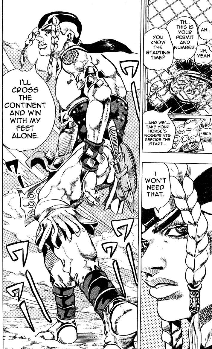 Page 15 Chapter 4 JoJos Bizarre Adventure Part 7 - Steel Ball Run