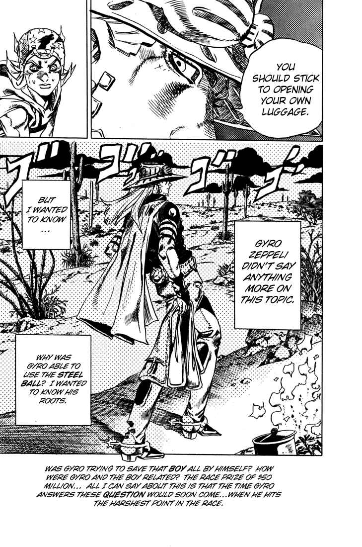 Page 13 Chapter 15 JoJos Bizarre Adventure Part 7 - Steel Ball Run