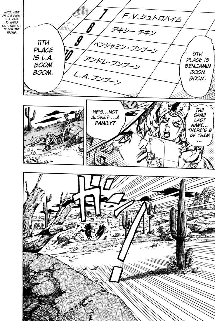 Page 25 Chapter 15 JoJos Bizarre Adventure Part 7 - Steel Ball Run