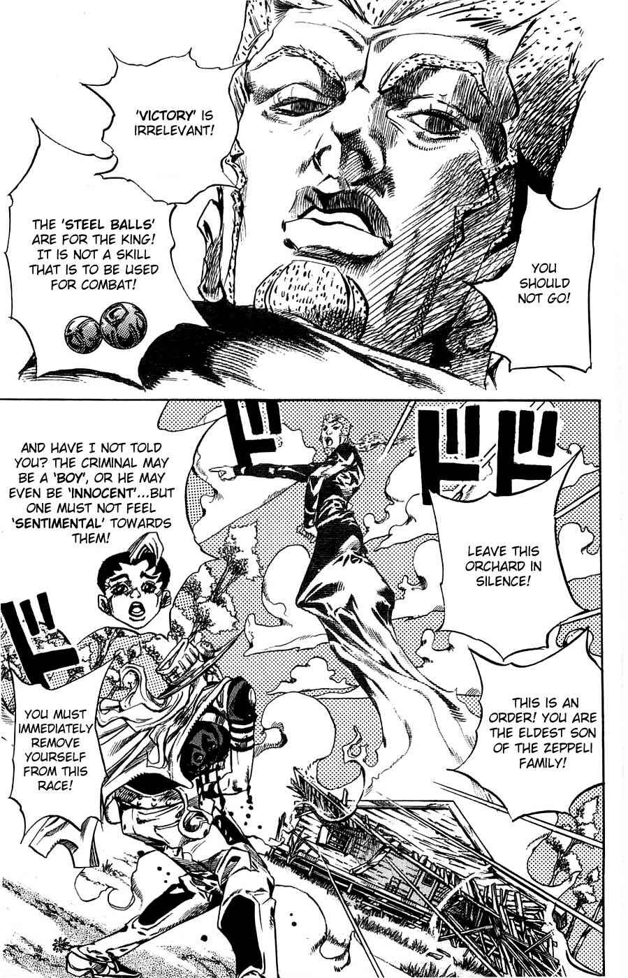 Page 17 Chapter 35 JoJos Bizarre Adventure Part 7 - Steel Ball Run