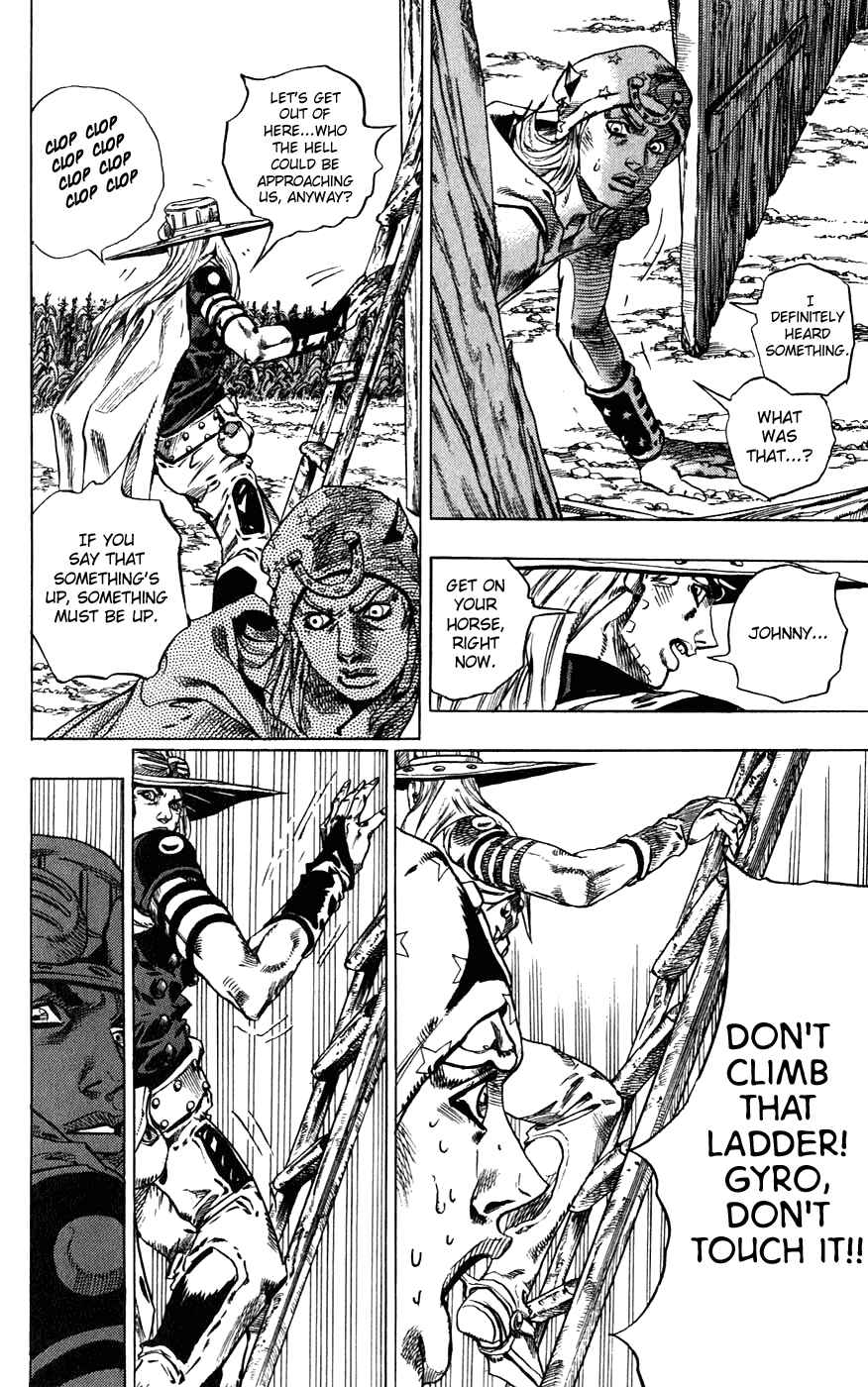 Page 15 Chapter 41 JoJos Bizarre Adventure Part 7 - Steel Ball Run
