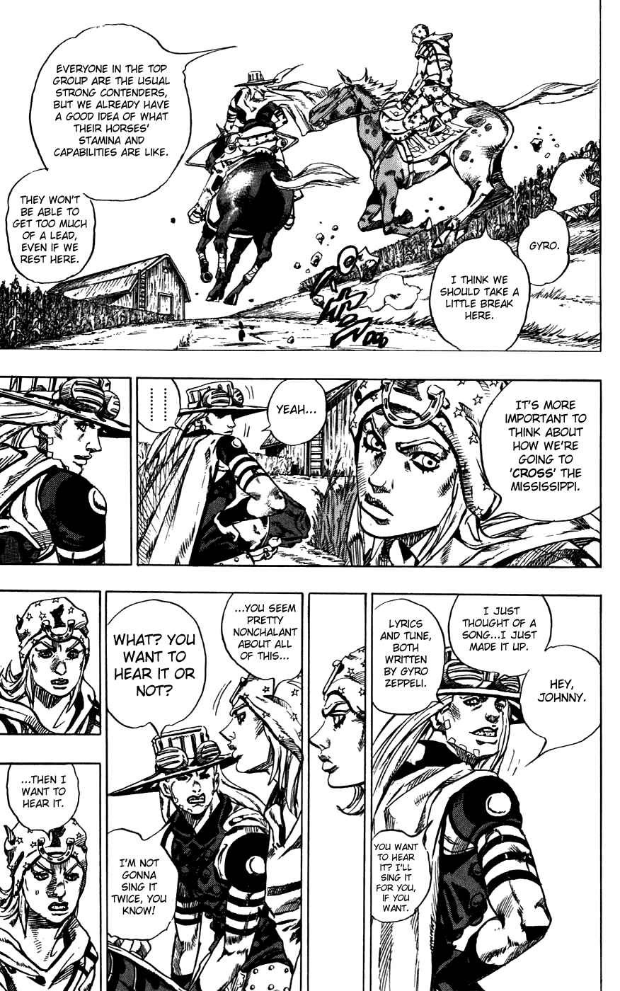 Page 4 Chapter 41 JoJos Bizarre Adventure Part 7 - Steel Ball Run