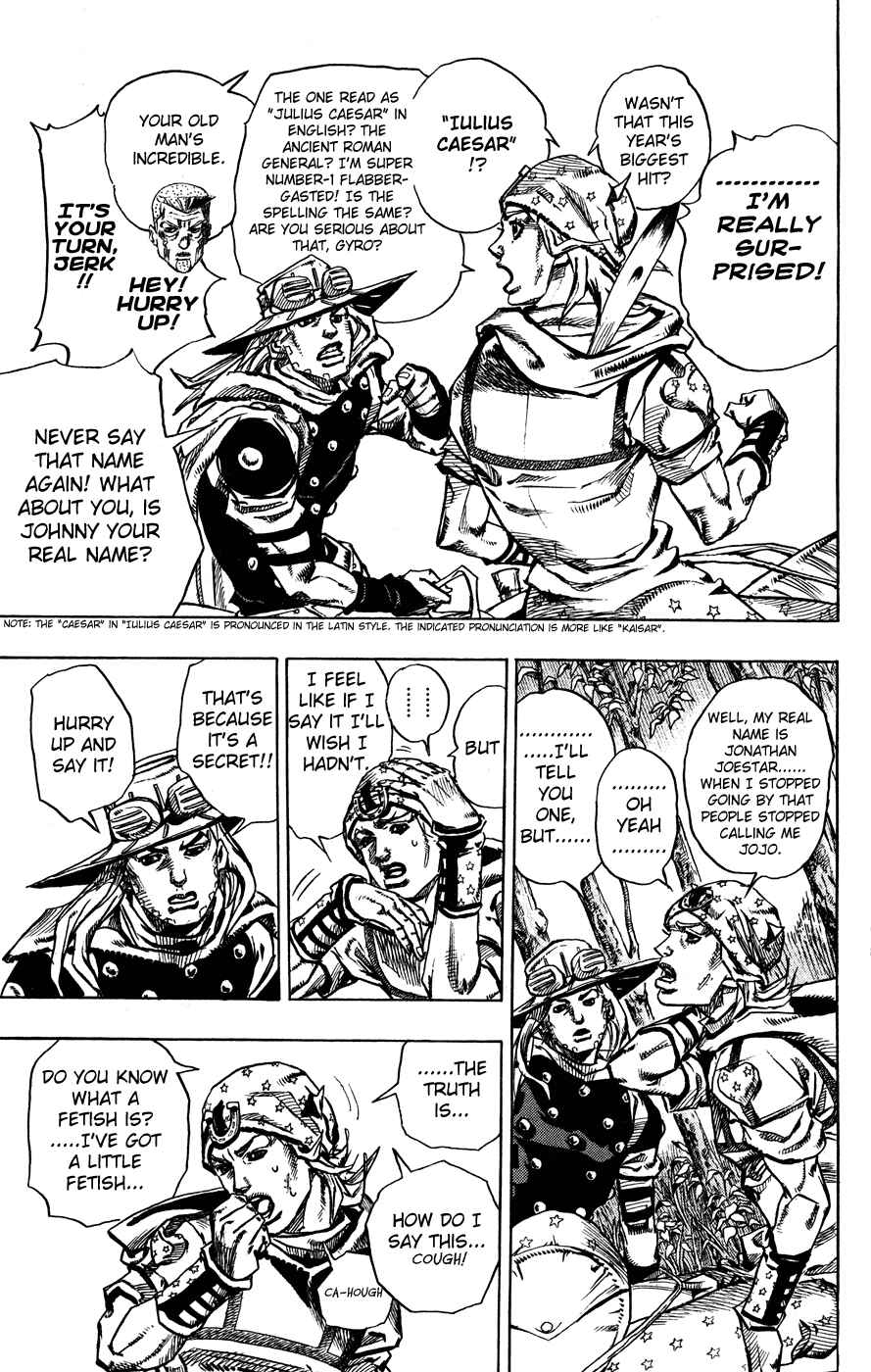 Page 14 Chapter 76 JoJos Bizarre Adventure Part 7 - Steel Ball Run